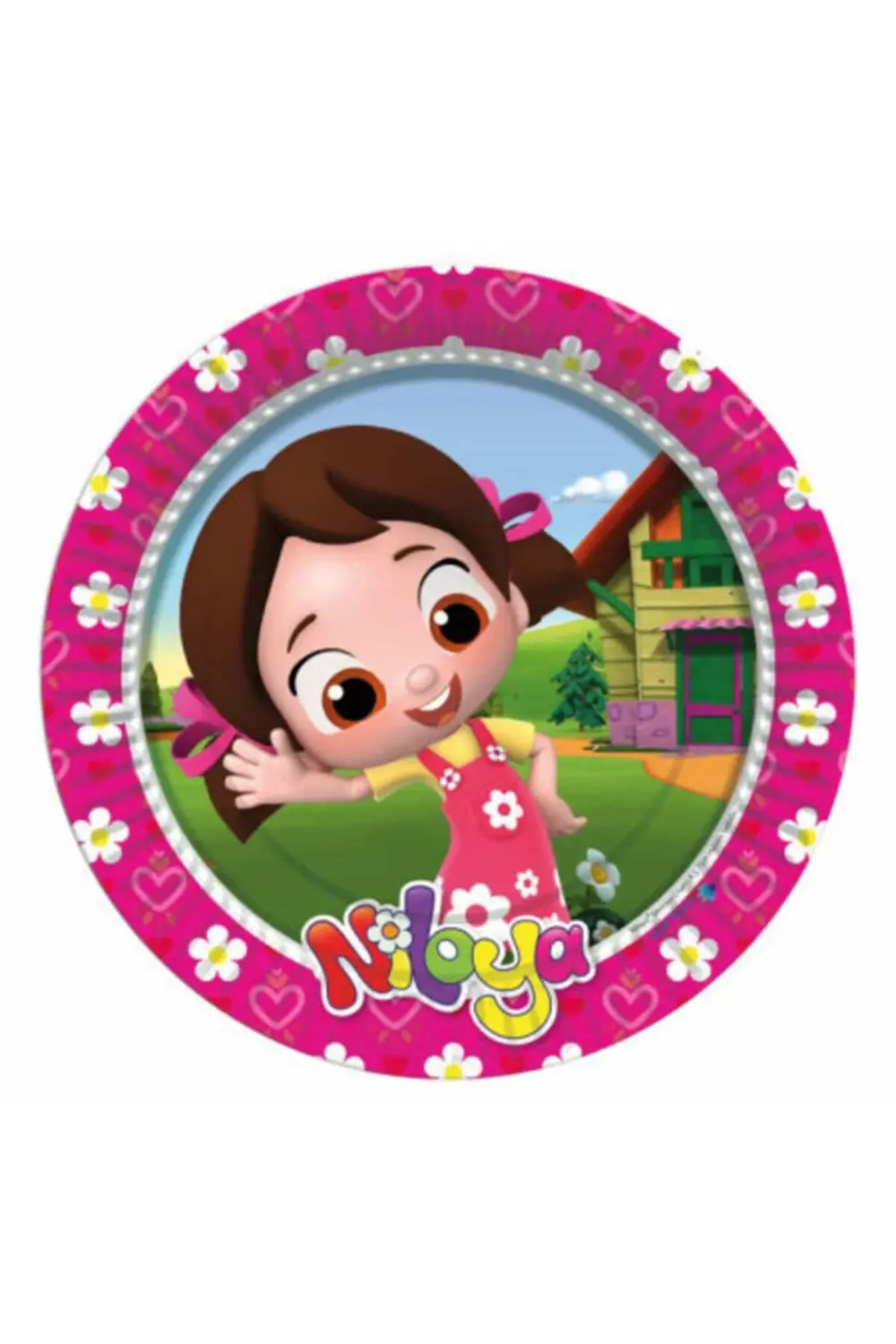 Niloya Karton Tabak 23 cm