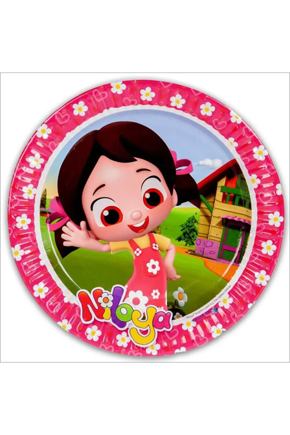 Niloya Karton Tabak - 23cm X 8 Adet