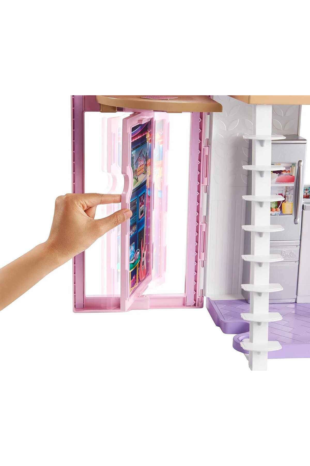 Barbie 'Nin Muhteşem Malibu Evi, Dönüşüm Özellikli, 25'Ten Fazla Parçalı