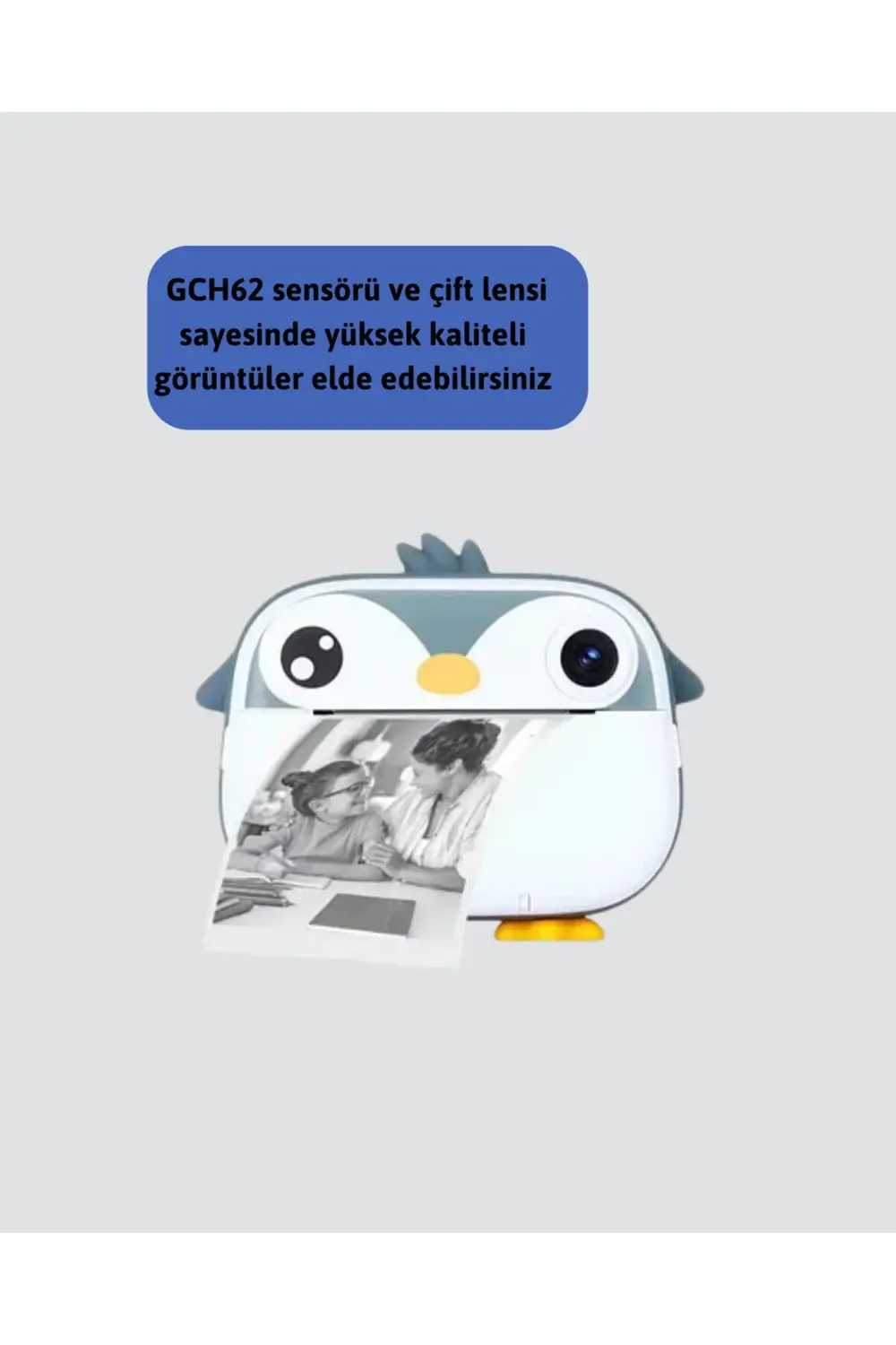 nında Baskı ve Yüksek Çözünürlüklü Çift Lensli Fotoğraf Makinesi