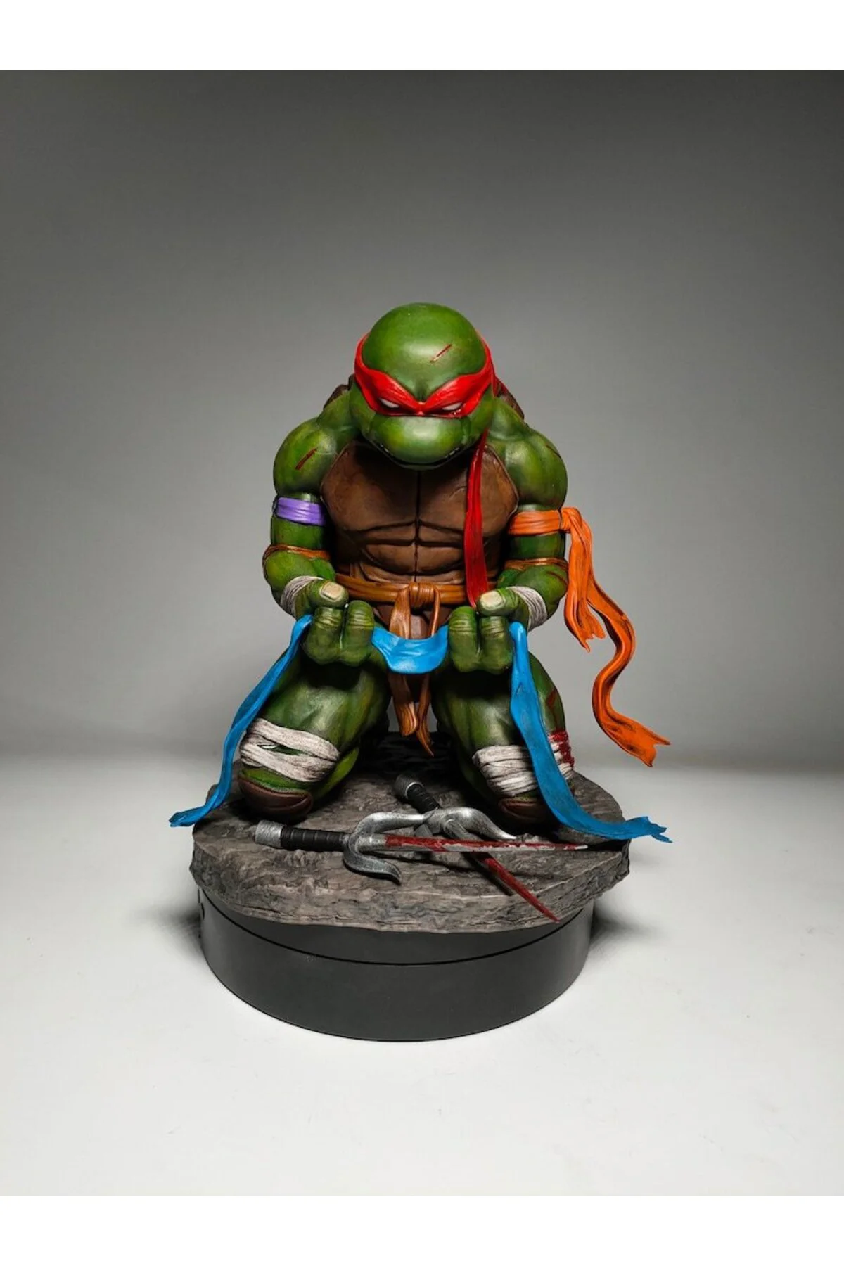 Ninja Kaplumbağalar Raphael Veda Figür TMNT Raphael Figür 25CM Büyük Boy