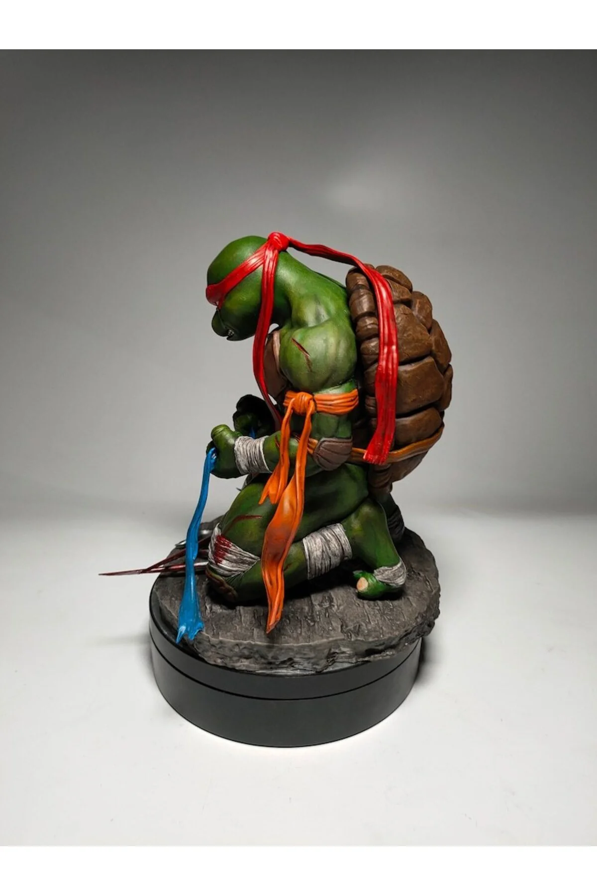 Ninja Kaplumbağalar Raphael Veda Figür TMNT Raphael Figür 25CM Büyük Boy