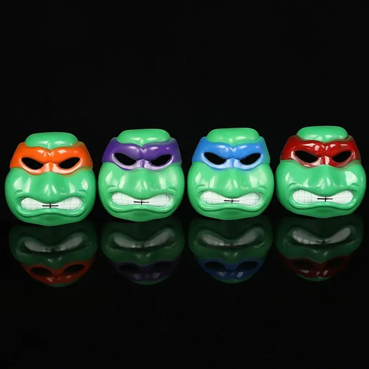 Ninja Kaplumbağalar Maskesi Michelangelo – Cosplay & Kostüm Aksesuarı