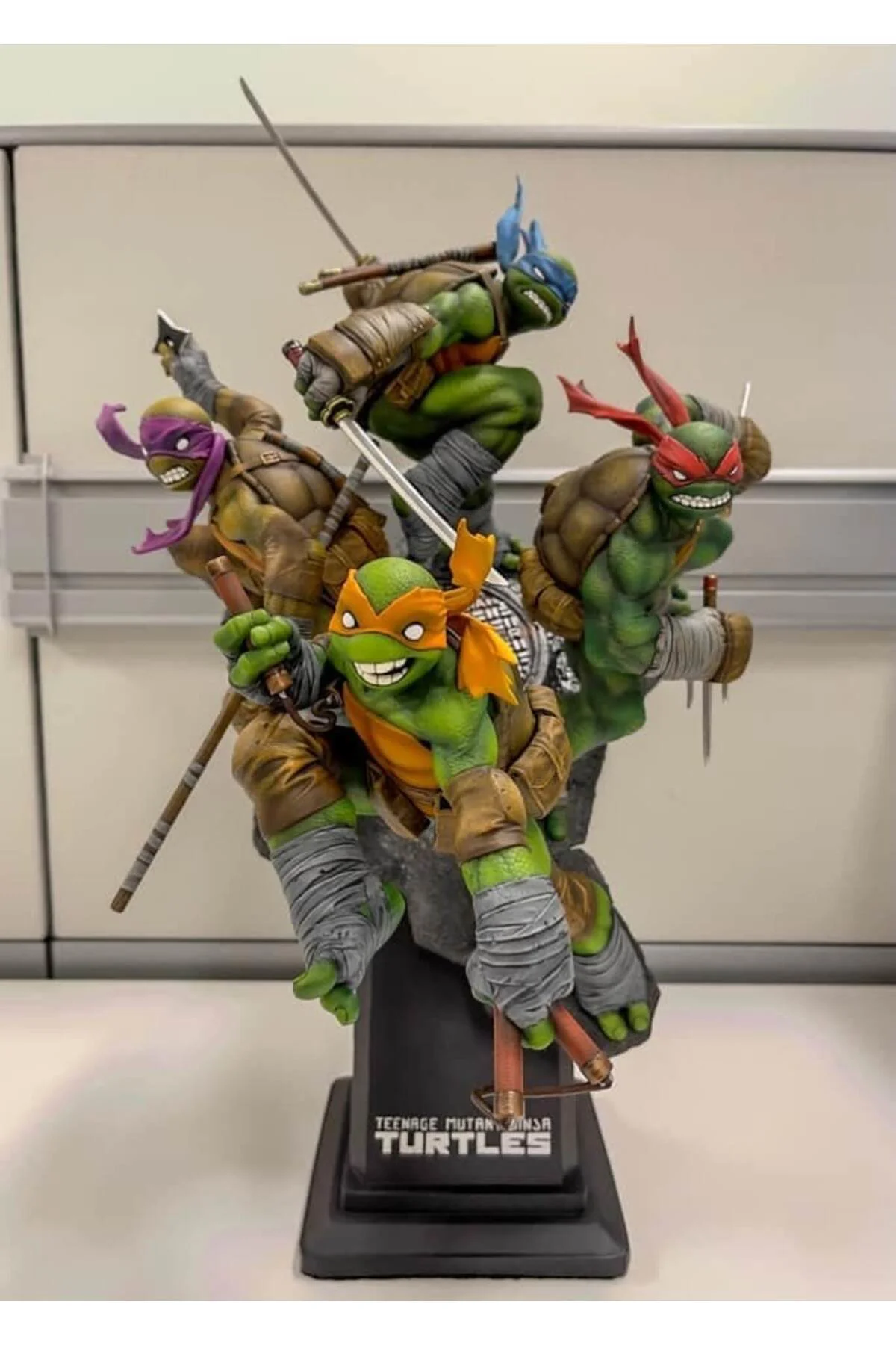 Ninja Kaplumbağalar Figür TMNT Obje 25CM Büyük Boy