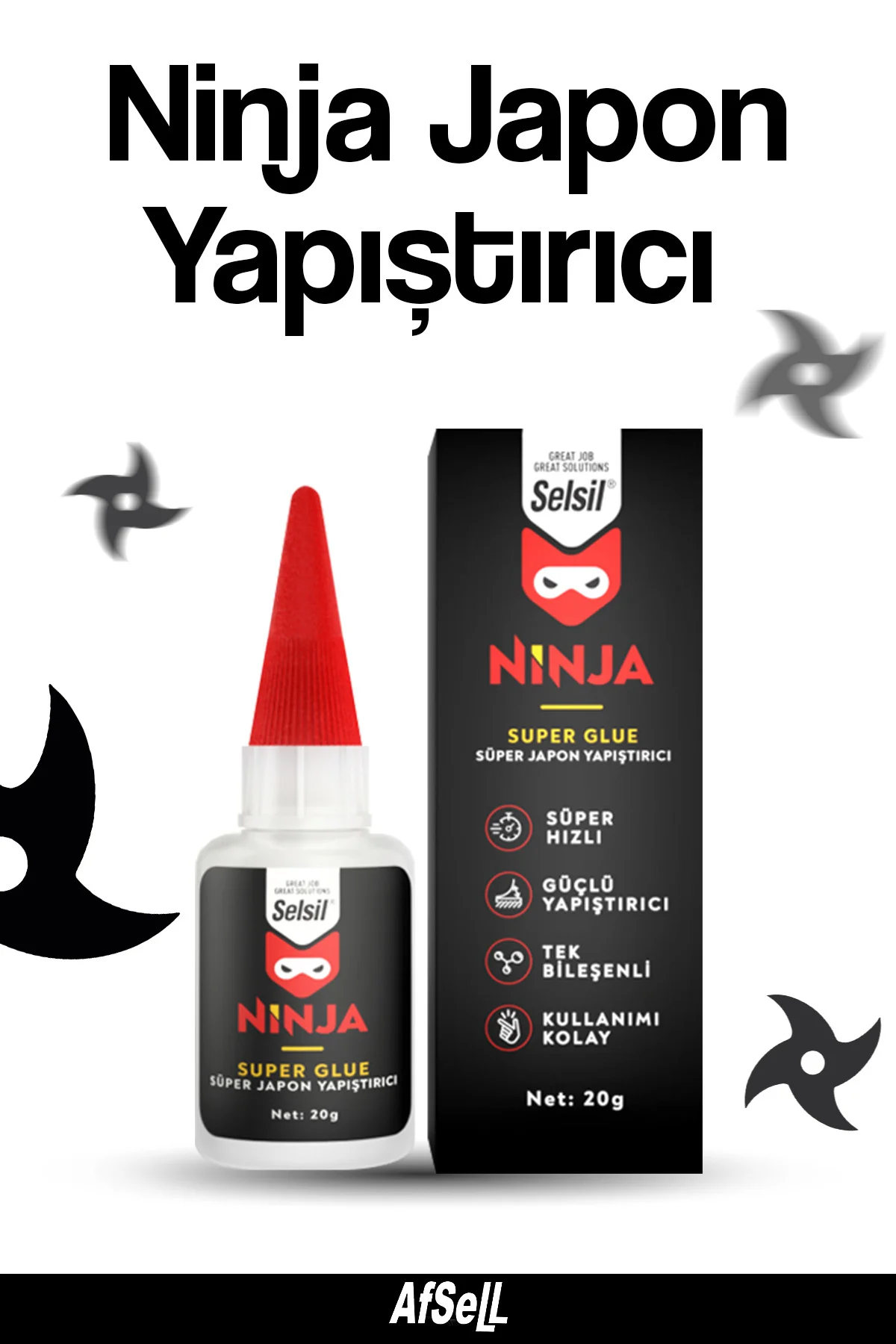Ninja Süper Japon Yapıştırıcı Fiyatı, Yorumları ve Özellikleri