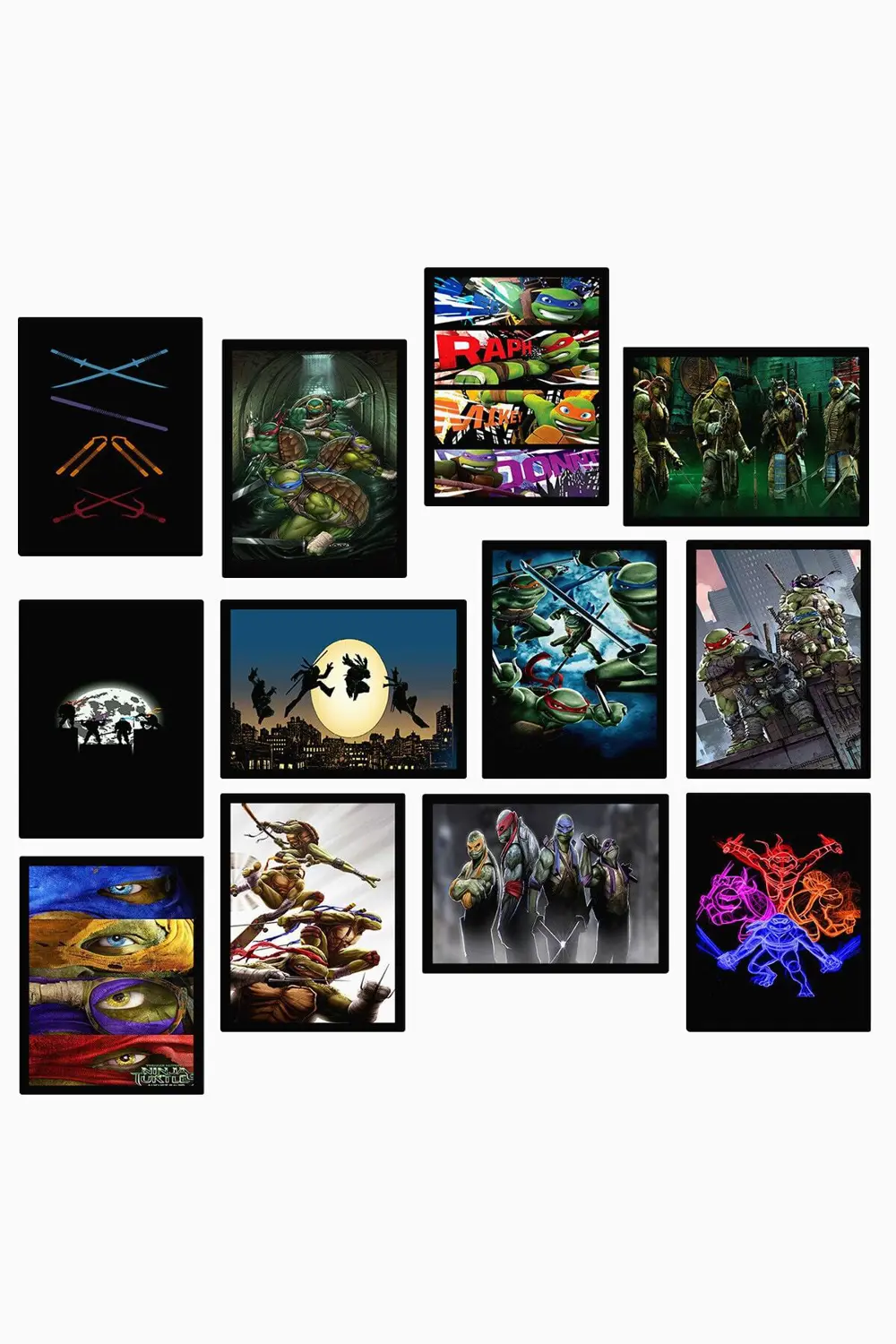 Ninja Turtles 12 Parça Mdf Tablo Arf279 Fiyatı, Yorumları ve Özellikleri