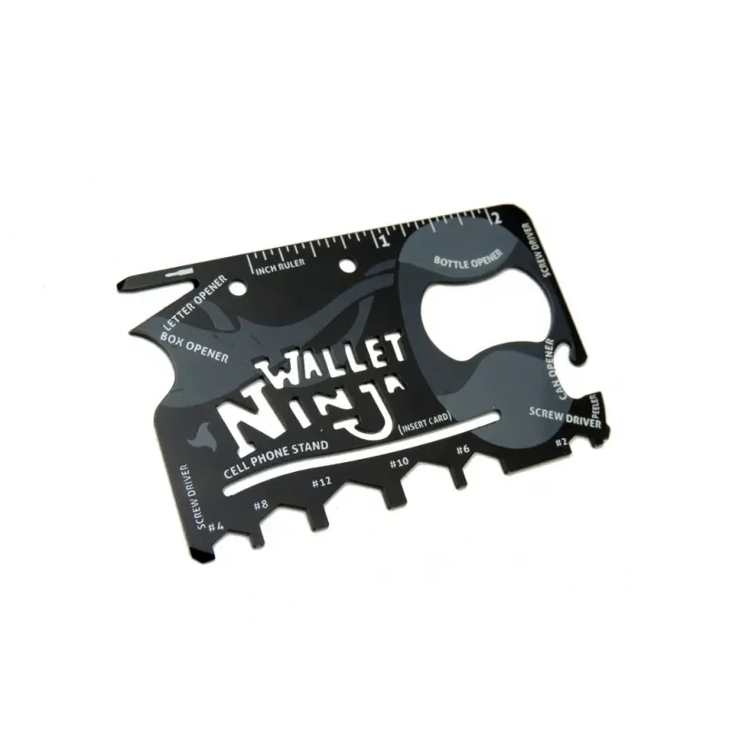 Ninja Wallet  Acil Durum Kiti / Kartı - 18 in 1 Fiyatı, Yorumları ve Özellikleri