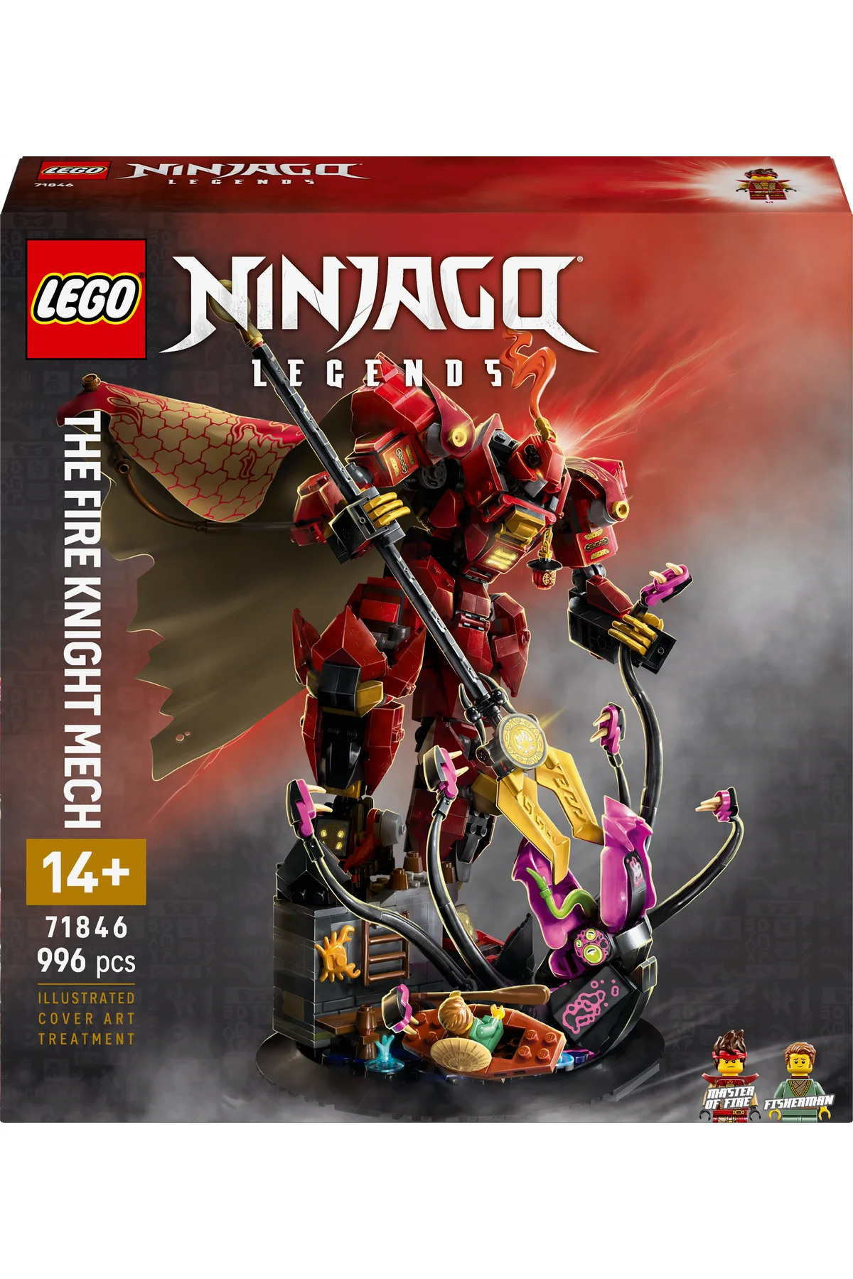 Lego ® Ninjago® Ateş Şövalyesi Robotu 71846 - 14+ Çocuklar İçin Yaratı