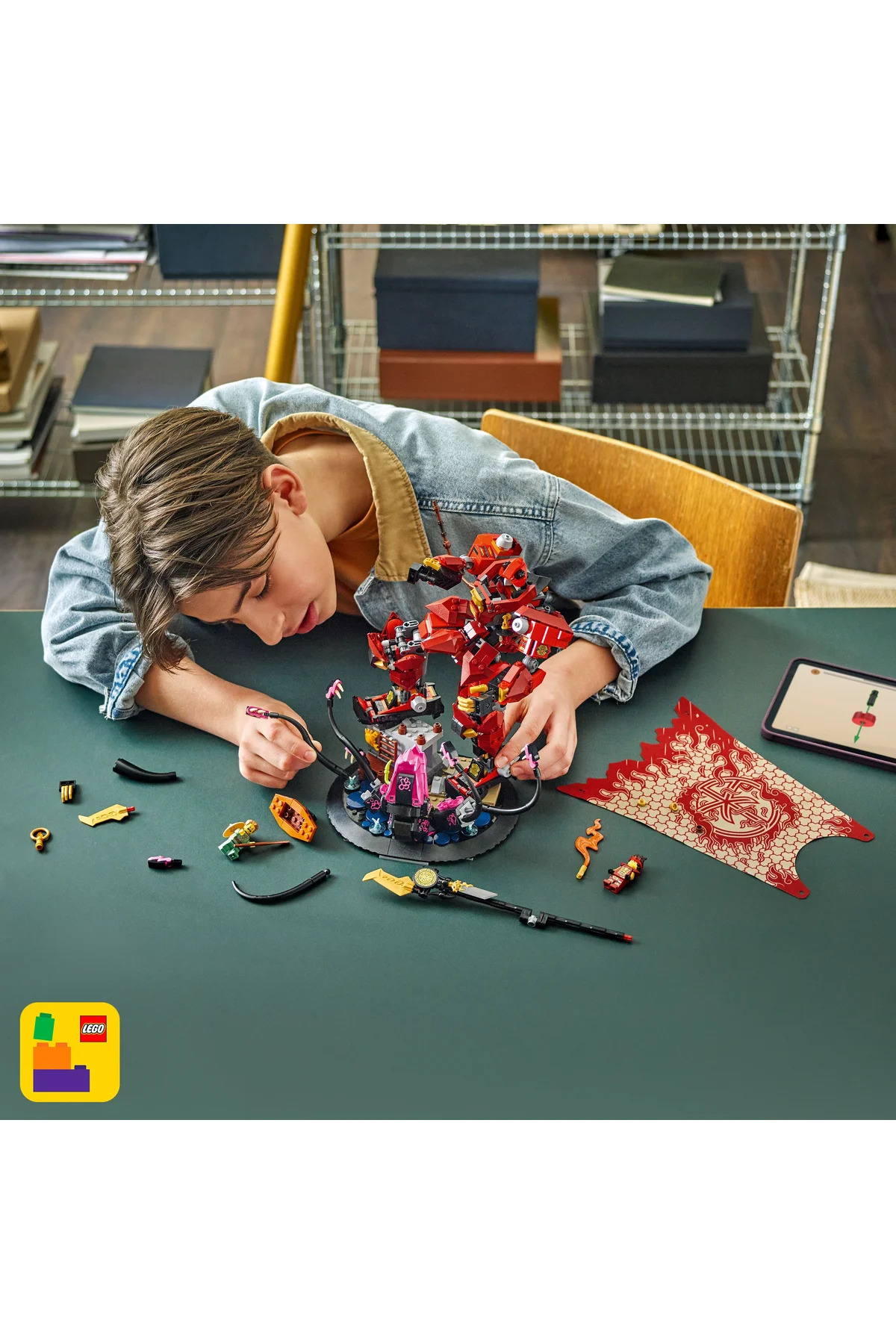 Lego ® Ninjago® Ateş Şövalyesi Robotu 71846 - 14+ Çocuklar İçin Yaratı