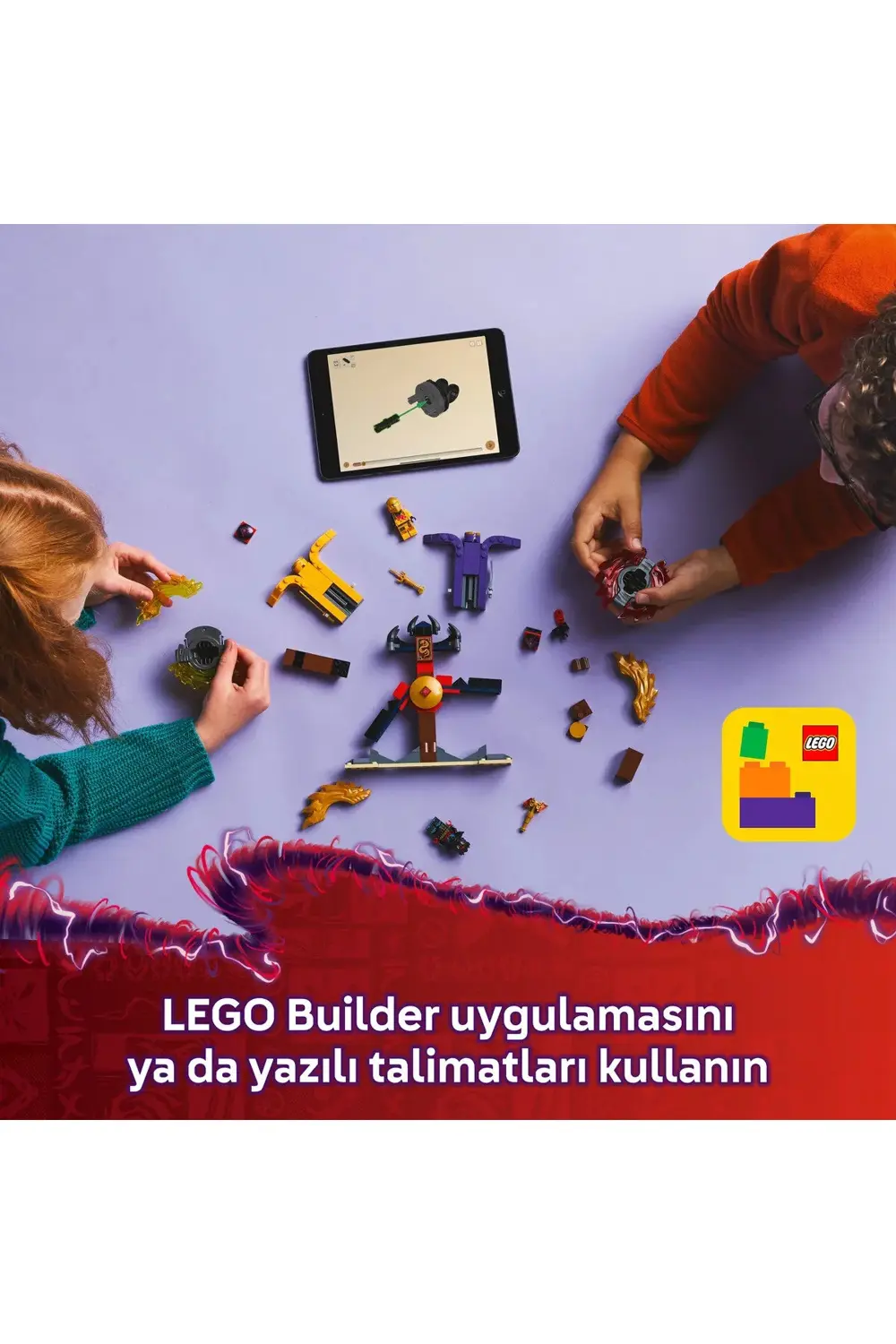 ® NINJAGO® Ejderha Spinjitzu Savaş Paketi 71826 -6+ Çocuklar için ® NINJAGO® Ejderha Spinjitzu Savaş Paketi 71826 -6+ Çocuklar için