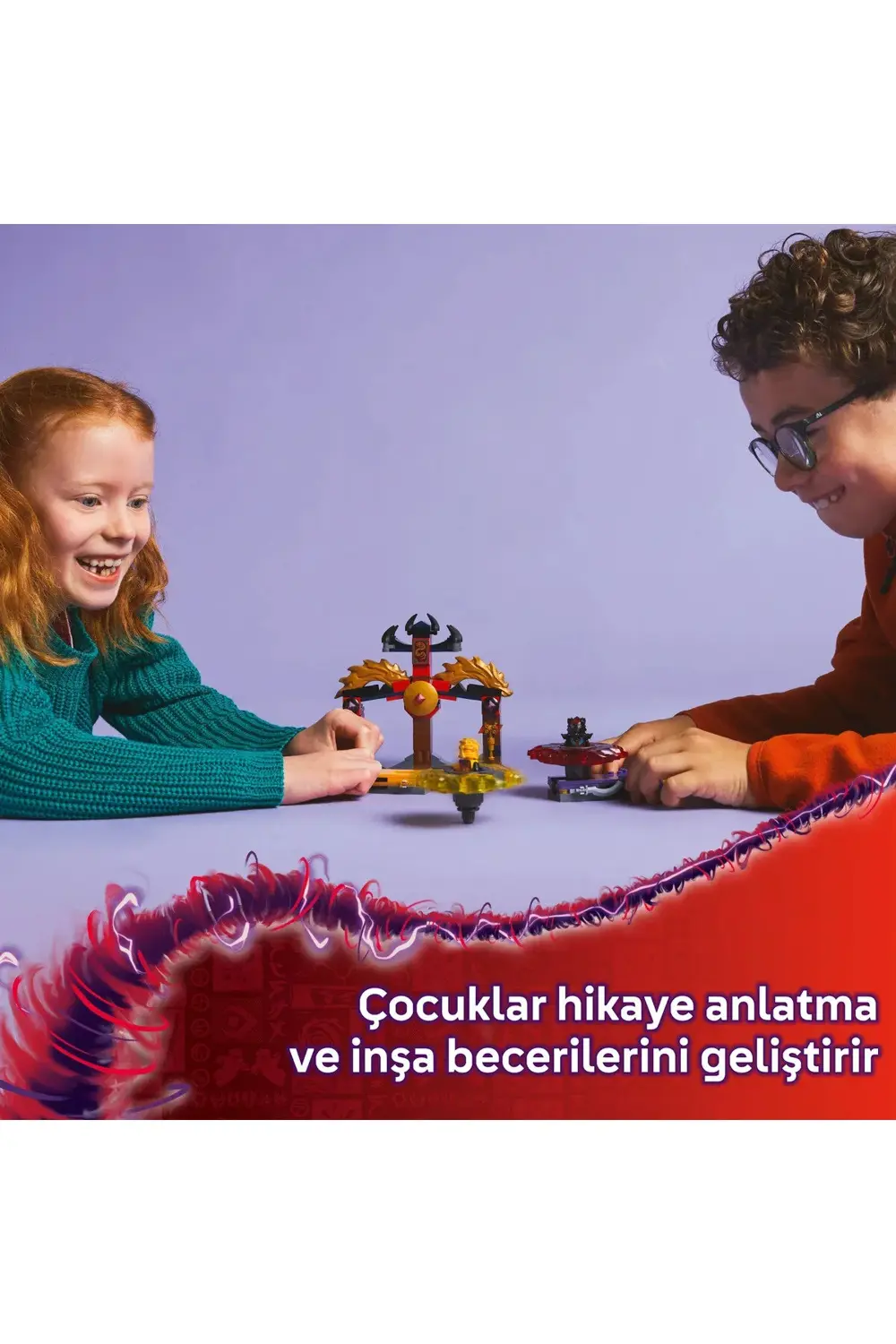 ® NINJAGO® Ejderha Spinjitzu Savaş Paketi 71826 -6+ Çocuklar için ® NINJAGO® Ejderha Spinjitzu Savaş Paketi 71826 -6+ Çocuklar için