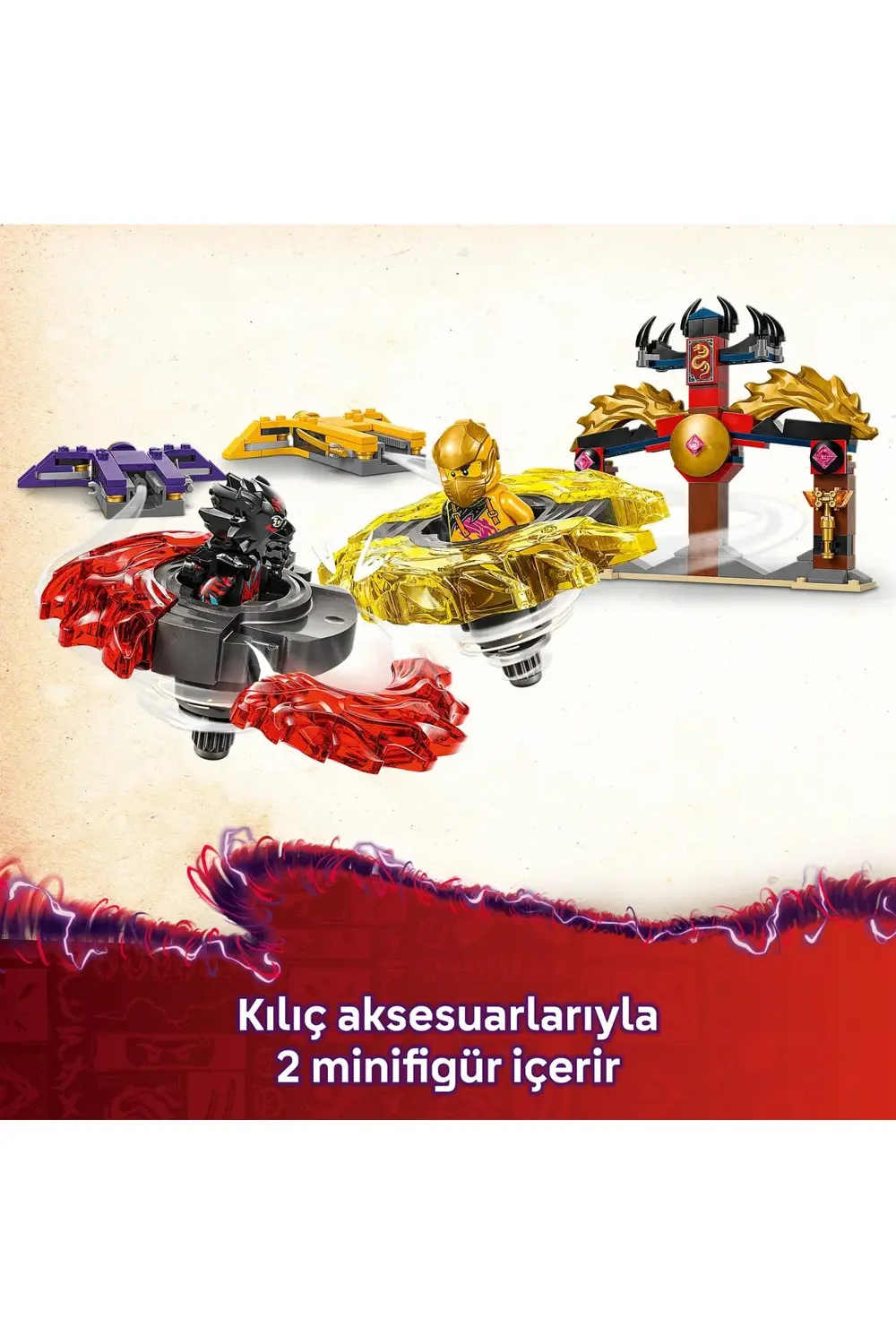 ® NINJAGO® Ejderha Spinjitzu Savaş Paketi 71826 -6+ Çocuklar için ® NINJAGO® Ejderha Spinjitzu Savaş Paketi 71826 -6+ Çocuklar için