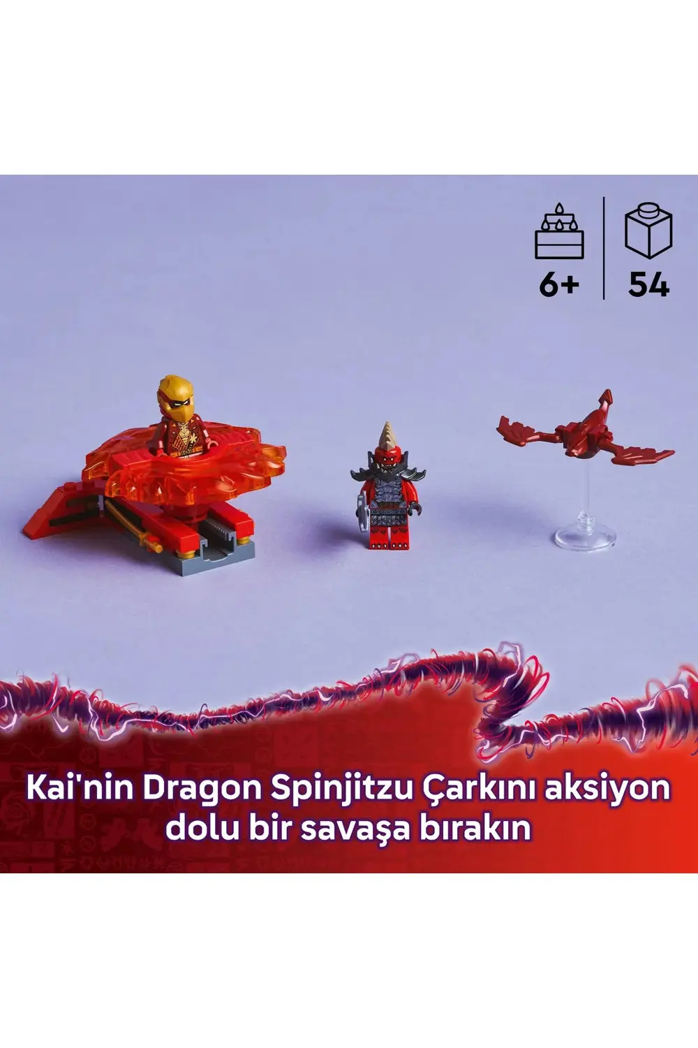 ® NINJAGO® Kai’nin Ejderha Spinjitzu Topacı 71823 - 6+ Yaratıcı O ® NINJAGO® Kai’nin Ejderha Spinjitzu Topacı 71823 - 6+ Yaratıcı O