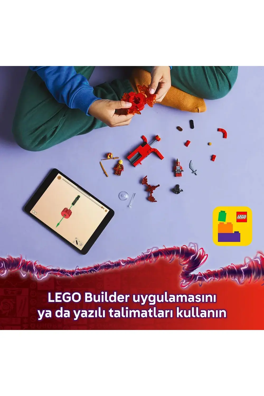 ® NINJAGO® Kai’nin Ejderha Spinjitzu Topacı 71823 - 6+ Yaratıcı O ® NINJAGO® Kai’nin Ejderha Spinjitzu Topacı 71823 - 6+ Yaratıcı O