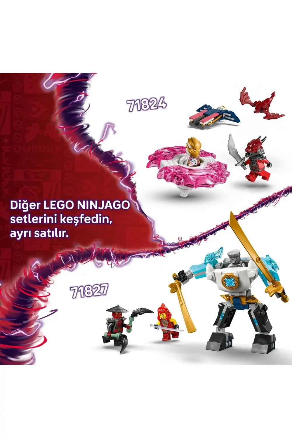 ® NINJAGO® Kai’nin Ejderha Spinjitzu Topacı 71823 - 6+ Yaratıcı O ® NINJAGO® Kai’nin Ejderha Spinjitzu Topacı 71823 - 6+ Yaratıcı O