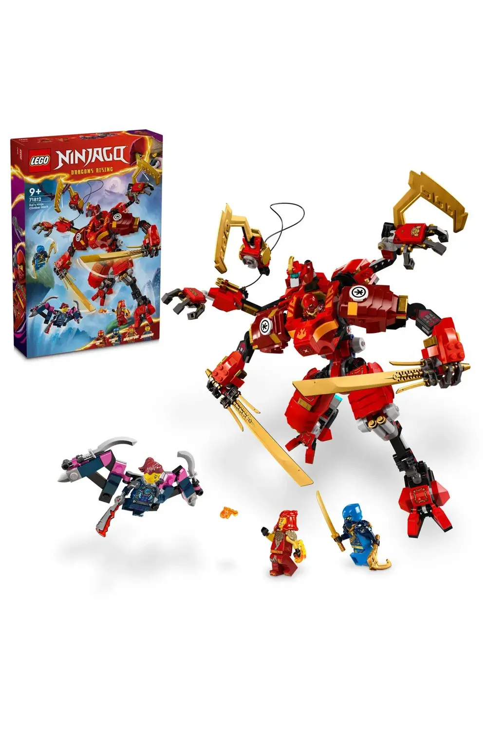® NINJAGO® Kai’nin Ninja Tırmanma Robotu 71812 - 9+ Çocuklar için