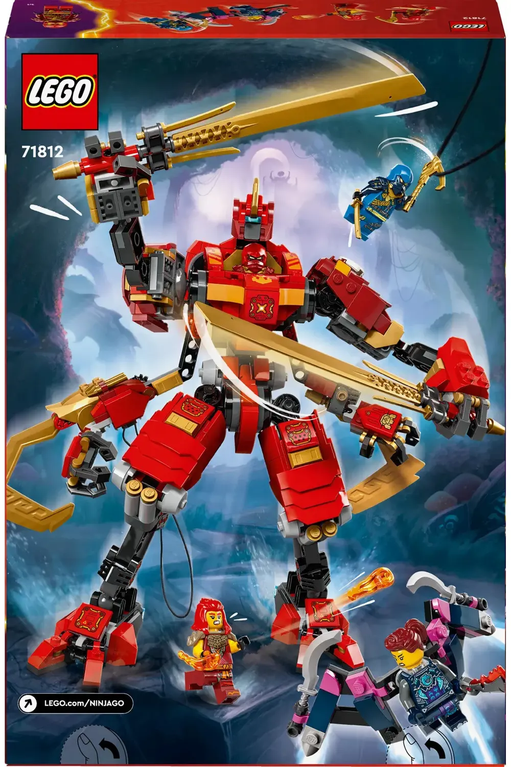 ® NINJAGO® Kai’nin Ninja Tırmanma Robotu 71812 - 9+ Çocuklar için