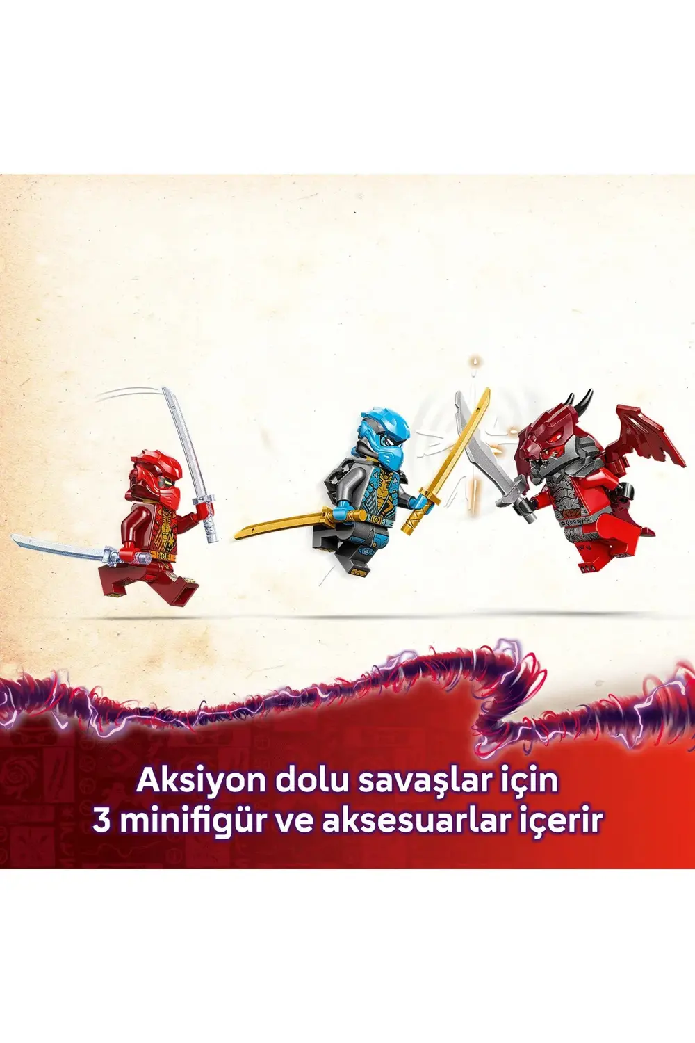 ® NINJAGO® Kai’nin Robot Fırtına Aracı 71830 - 7+ Çocuklar için Y