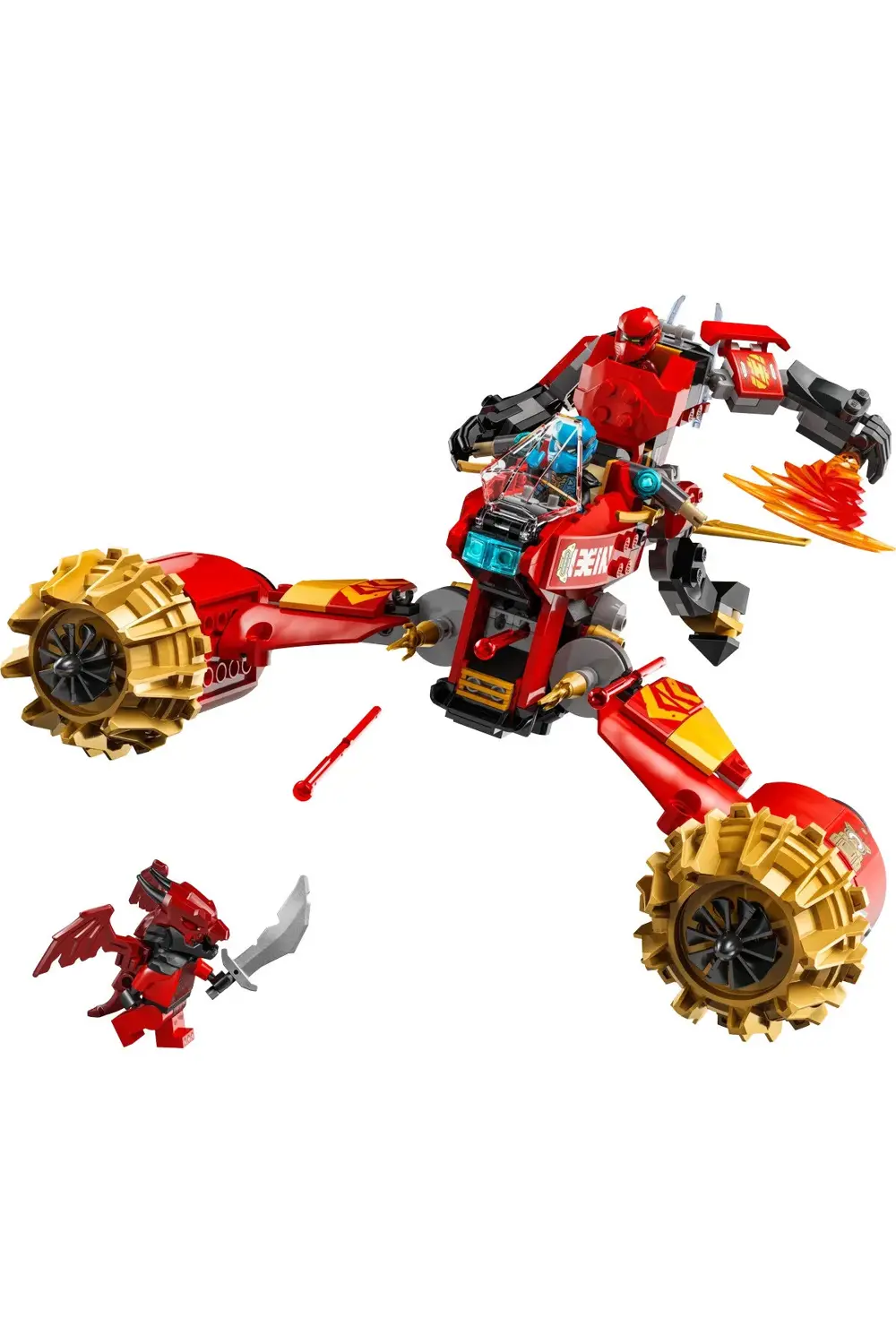 ® NINJAGO® Kai’nin Robot Fırtına Aracı 71830 - 7+ Çocuklar için Y