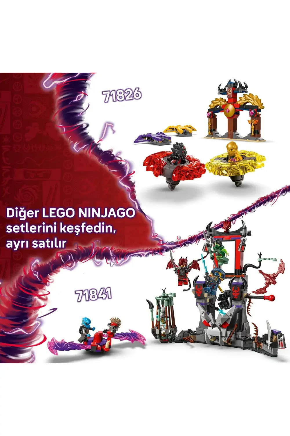 ® NINJAGO® Lloyd’un Çek-Bırak Yarış Arabası 71828 - 7+ Çocuklar i