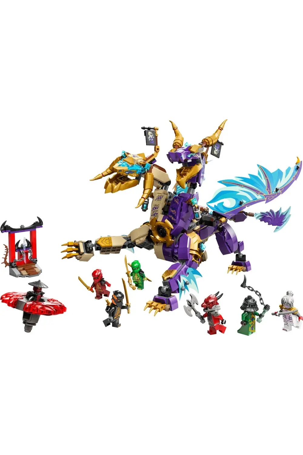 ® NINJAGO® Odak Ark Ejderhası 71836 - 9+ Yaratıcı Oyuncak Yapım S