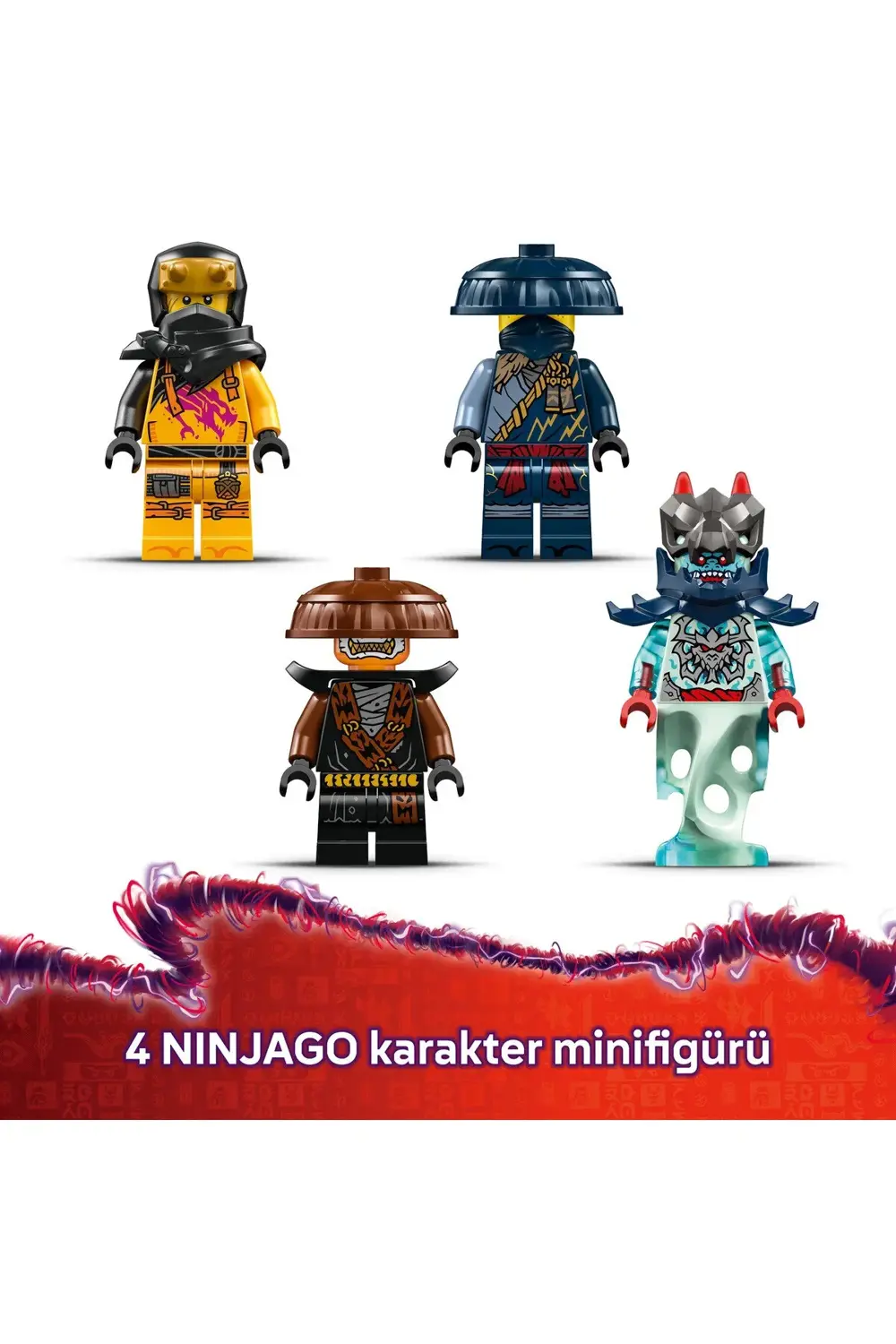 ® NINJAGO® Rogue’un Robot Ejderha Binicisi 71843 - 8+ Çocuklar iç