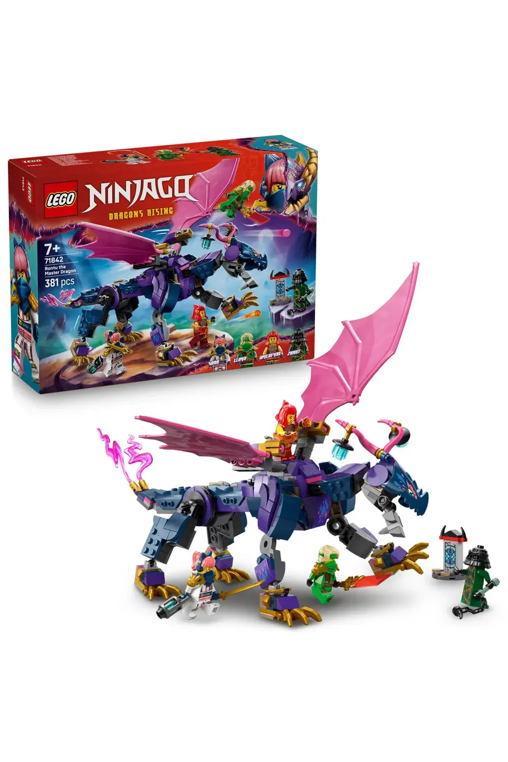 ® NINJAGO® Usta Ejderha Rontu 71842 - 7+ Çocuklar için Yaratıcı O