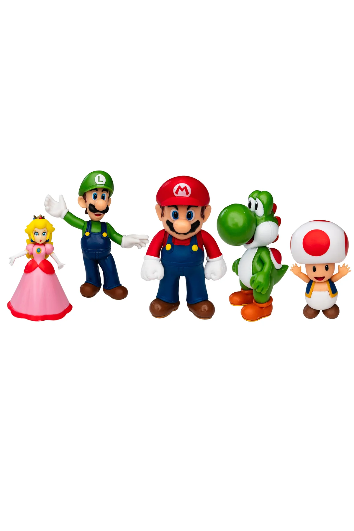 Nintendo 6,5 cm & Arkadaşları Figürleri, 5'li Paket, 6,5 cm