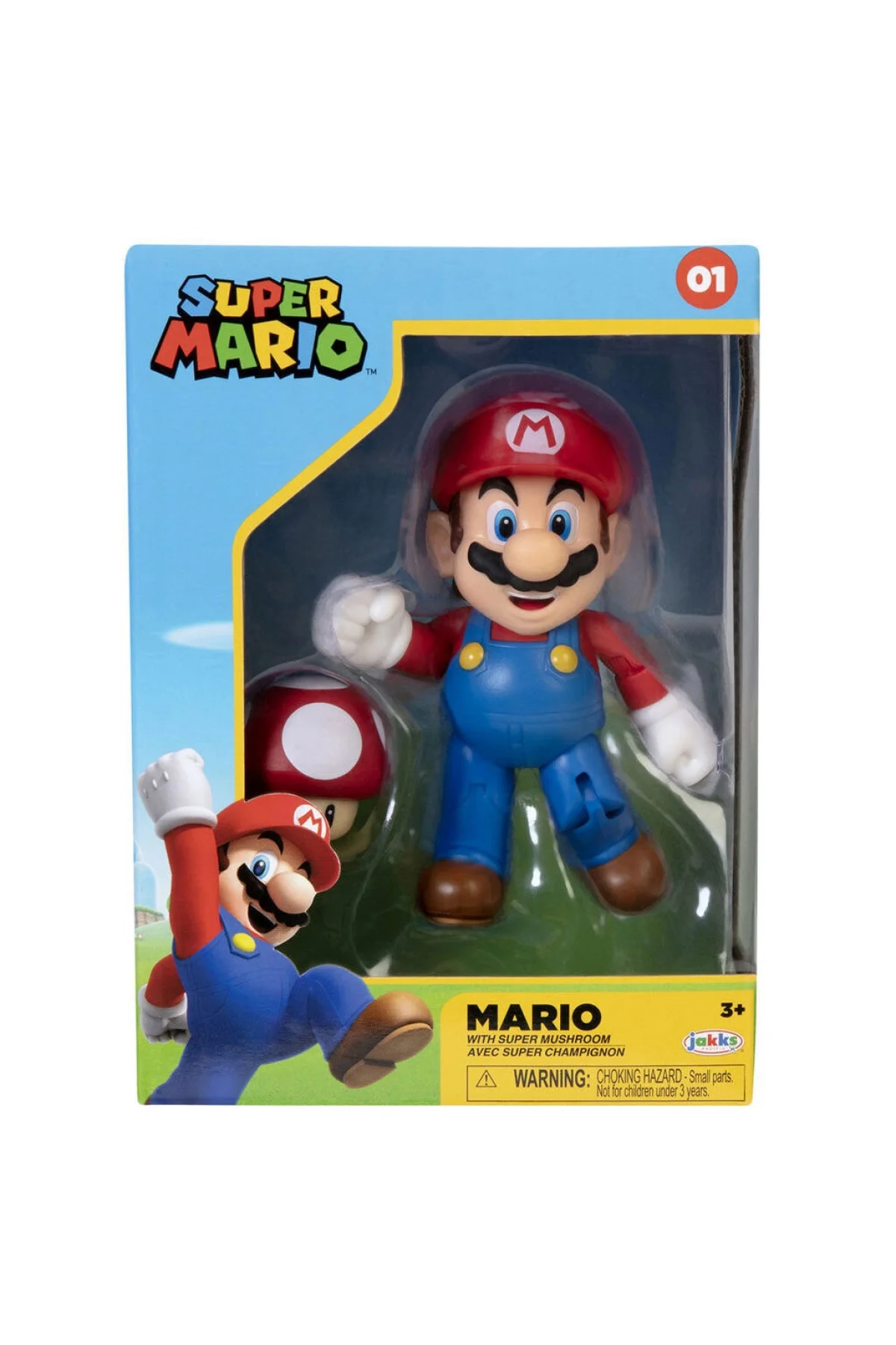 NİNTENDO SUPER MARİO FİGÜRÜ MARİO 10 CM