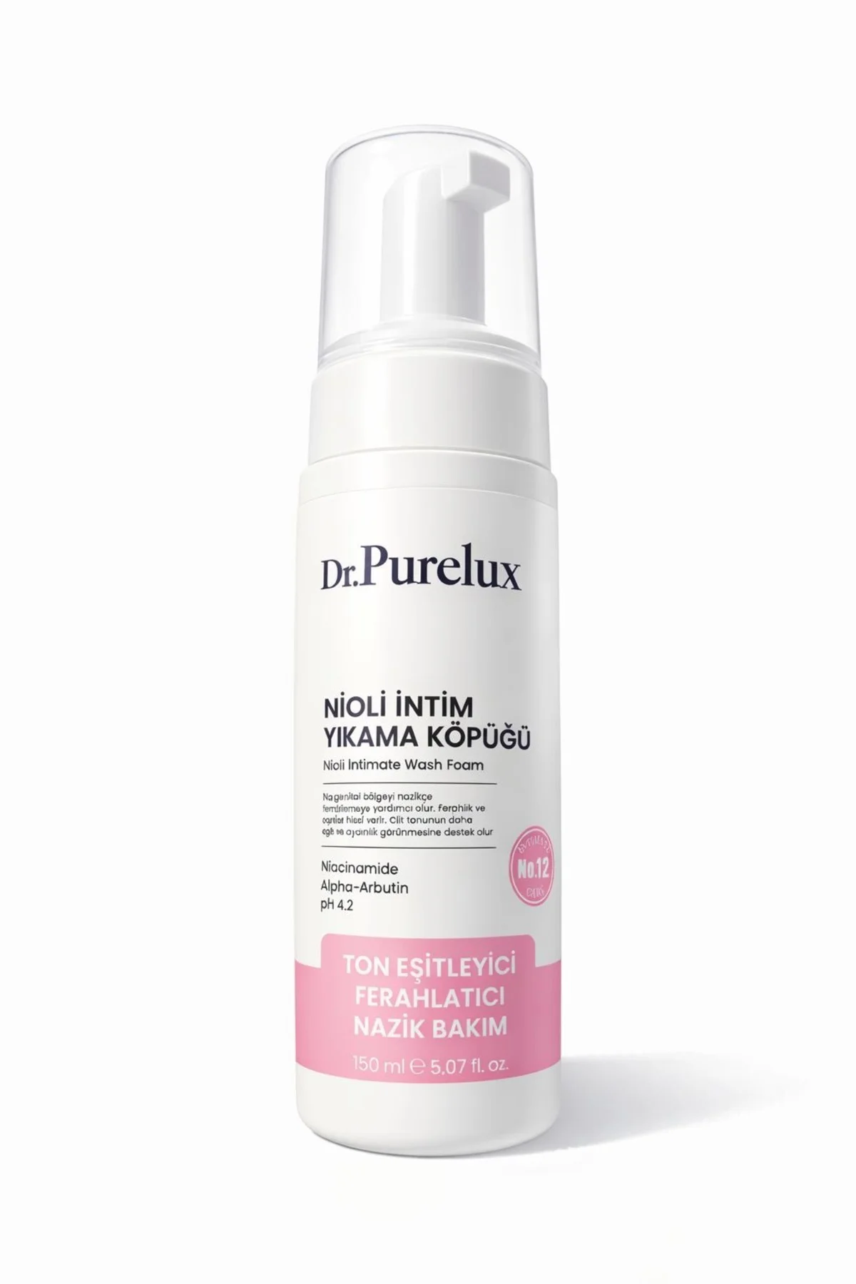Nioli İntim Yıkama Köpüğü 150 ml| Genital Bölge Ton Eşitleyici Ko