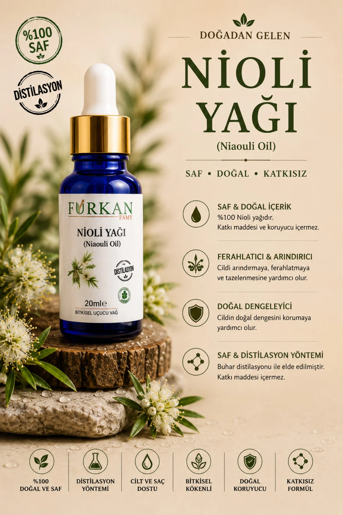 Nioli Yağı 20ml (Uçucu)
