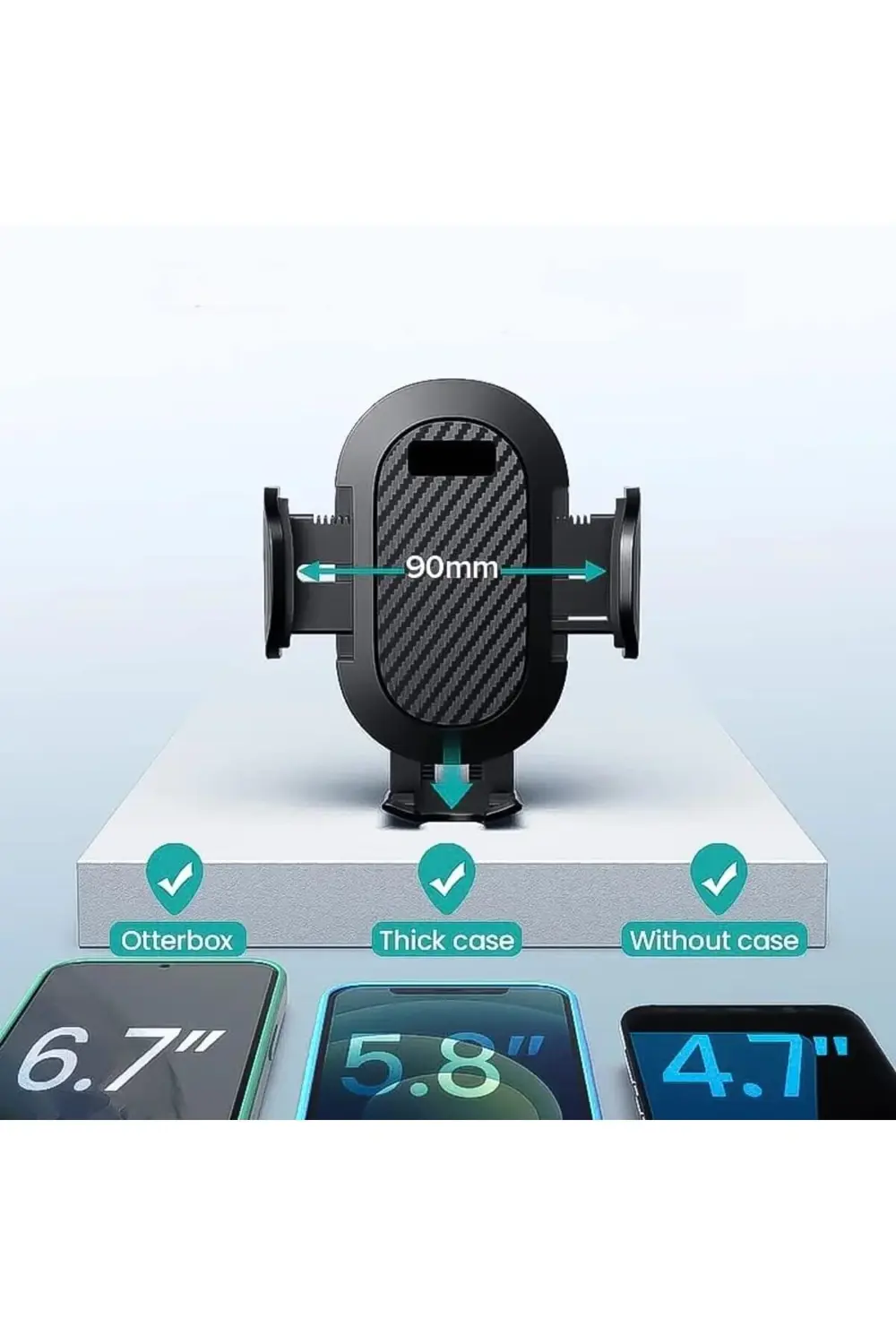 NIPPON, Uzatılabilir Araç İçi Telefon Tutucu - Araba Telefon Tutu