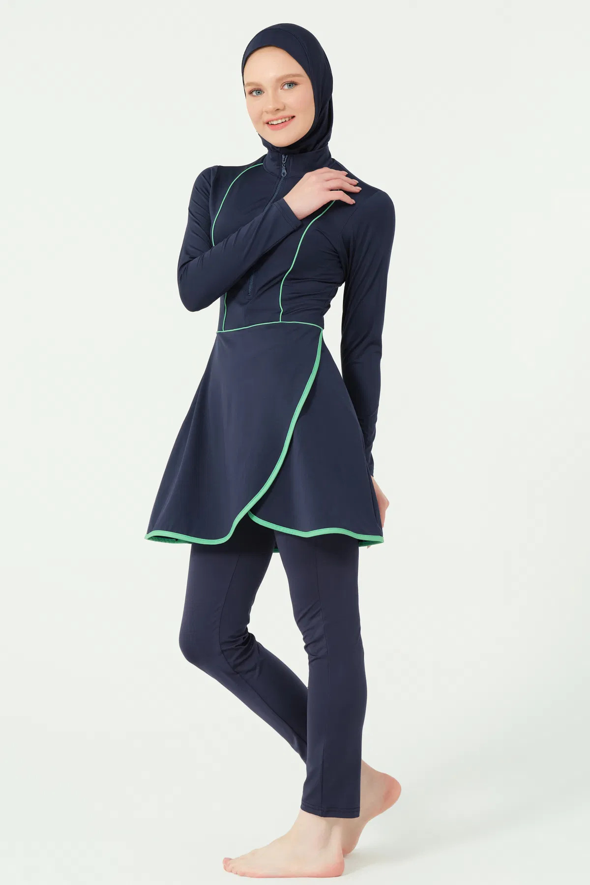 Nira Evaze Etekli Tesettür Mayo - ALF25666