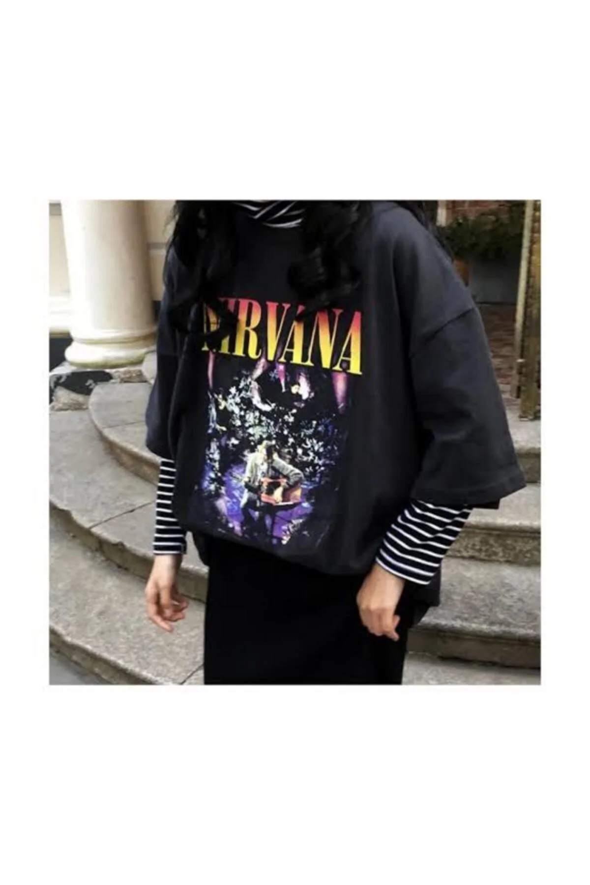 Nirvana - Kurt Cobain Mtv Unplugged Unisex Tişört