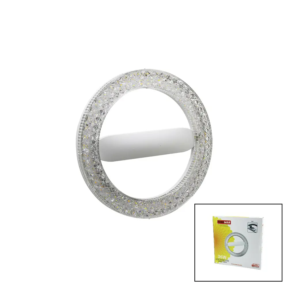 NİSALUCE EAMP-059/1 MİKA KRİSTAL SİMİT MODEL LED AMPUL 36W E27 3 