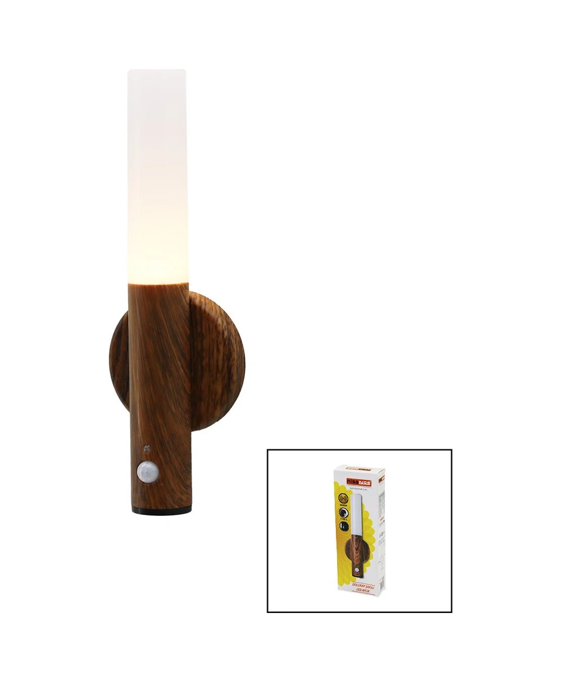 Nisaluce Eamp-098/1 Sensörlü 1--3mt Type-c Şarjlı Günışığı Led Do