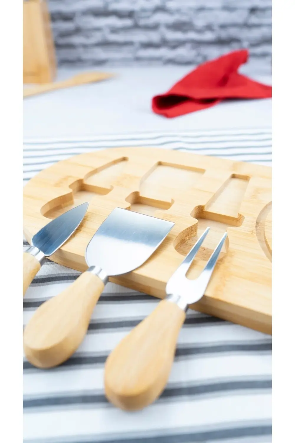 Nish  4 Parça Peynir Servis Seti