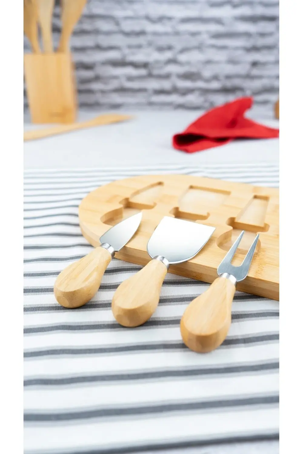 Nish  4 Parça Peynir Servis Seti