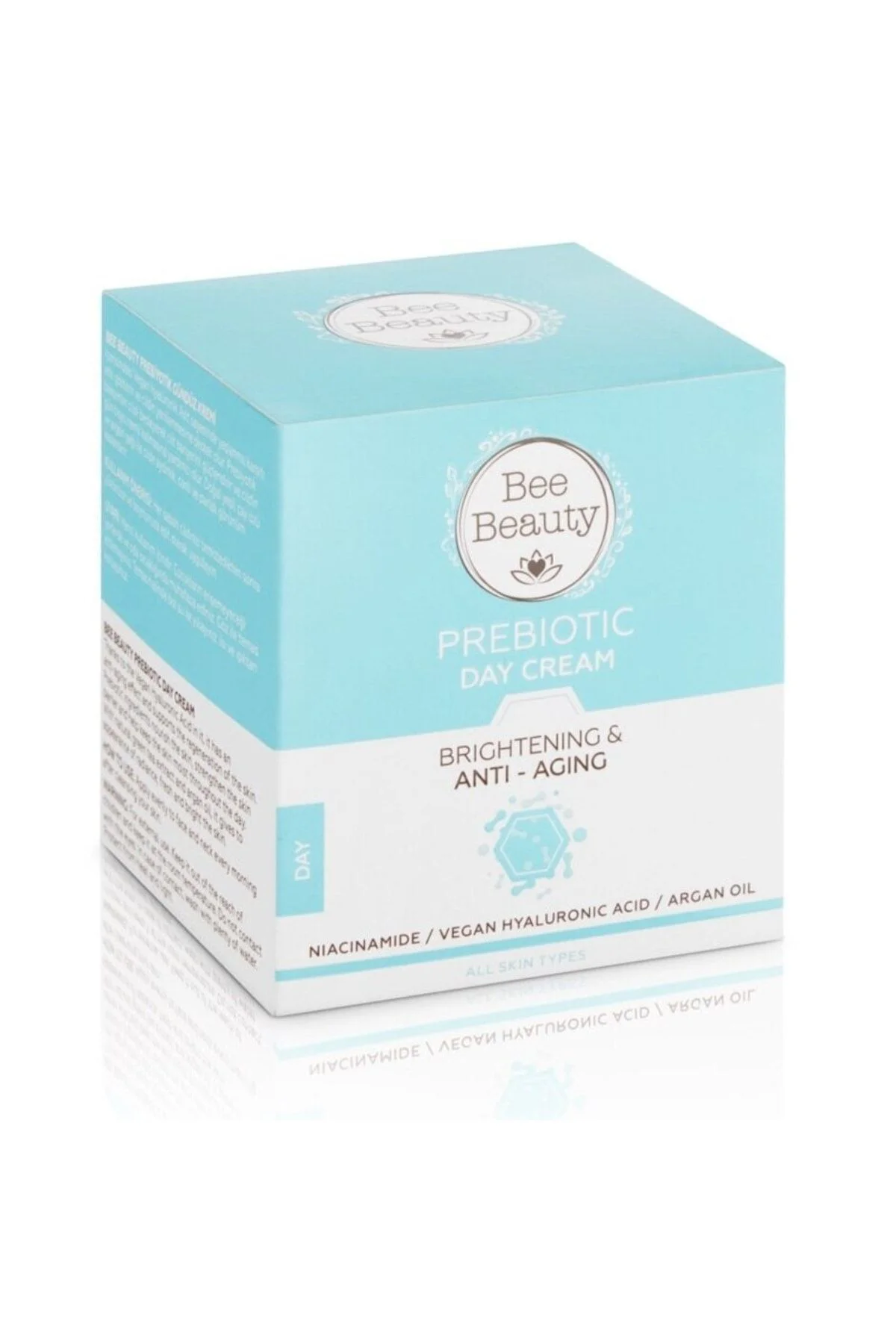 Nısınamıd Vegan Hyalüronik Asit Argan Yağlı Yaşlanma Karşıtı Prebiyotik Gündüz Gece Kremi 50 Ml.