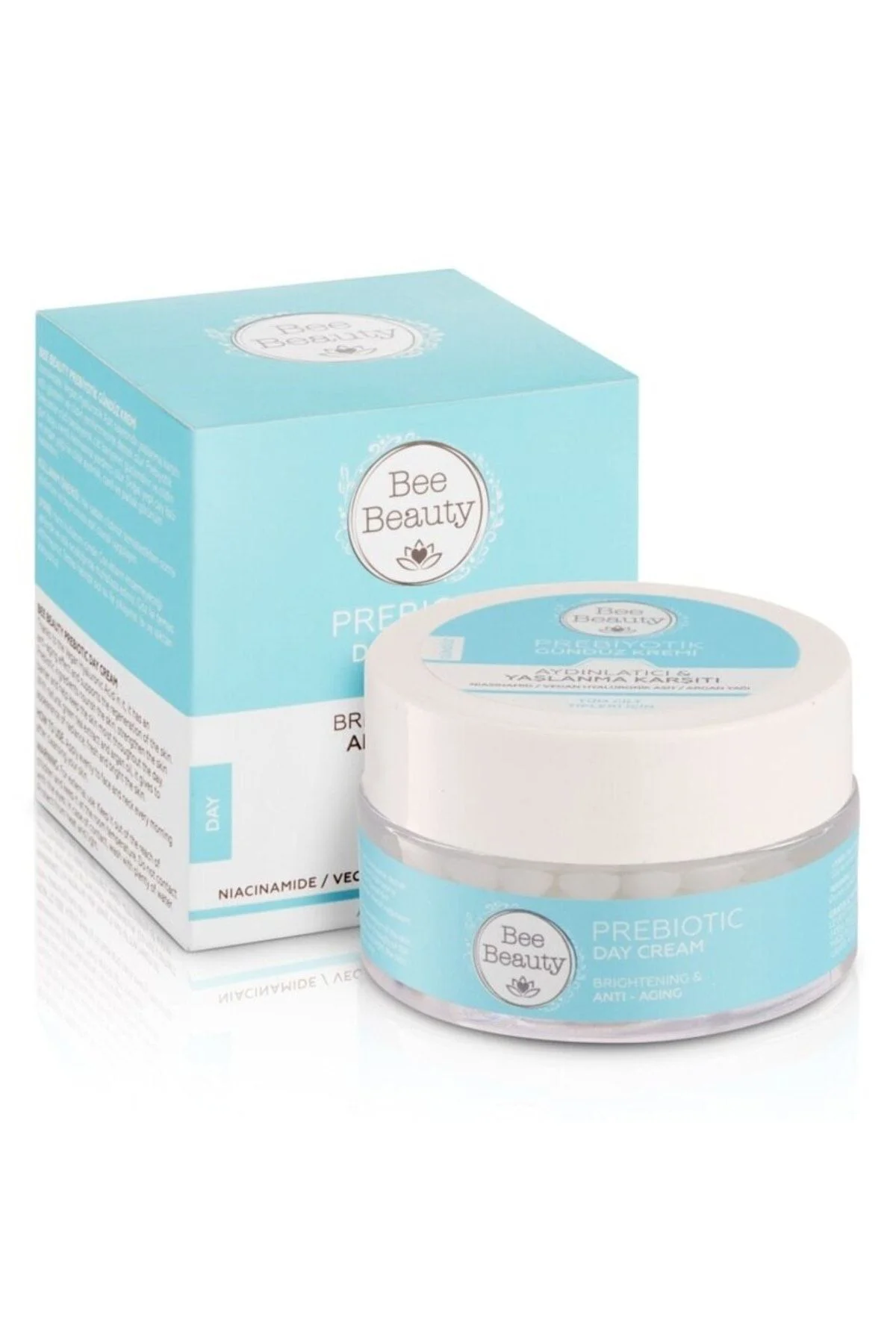 Nısınamıd Vegan Hyalüronik Asit Argan Yağlı Yaşlanma Karşıtı Prebiyotik Gündüz Gece Kremi 50 Ml.