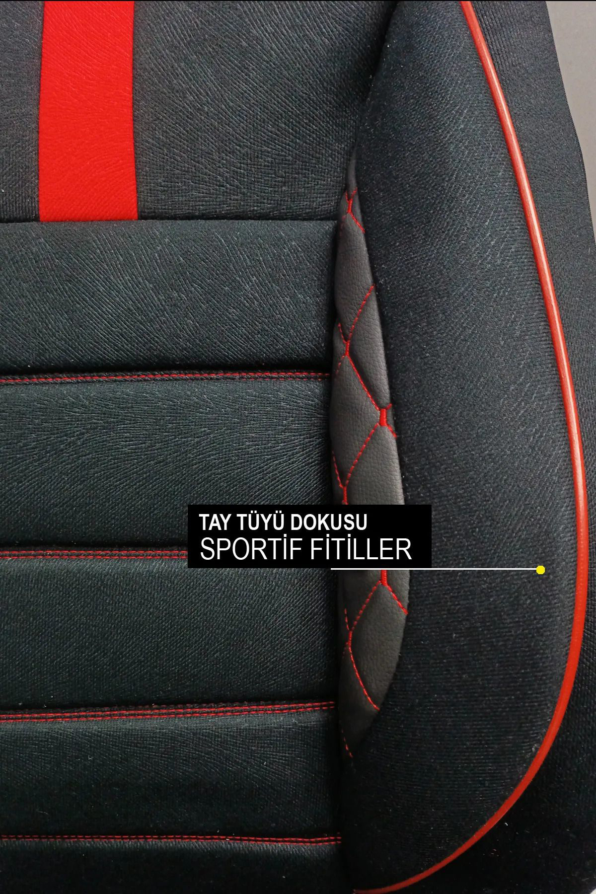 Nissan    ALMERA 2000-2007Uyumlu Oto Koltuk Kılıfı Mirage Serisi 