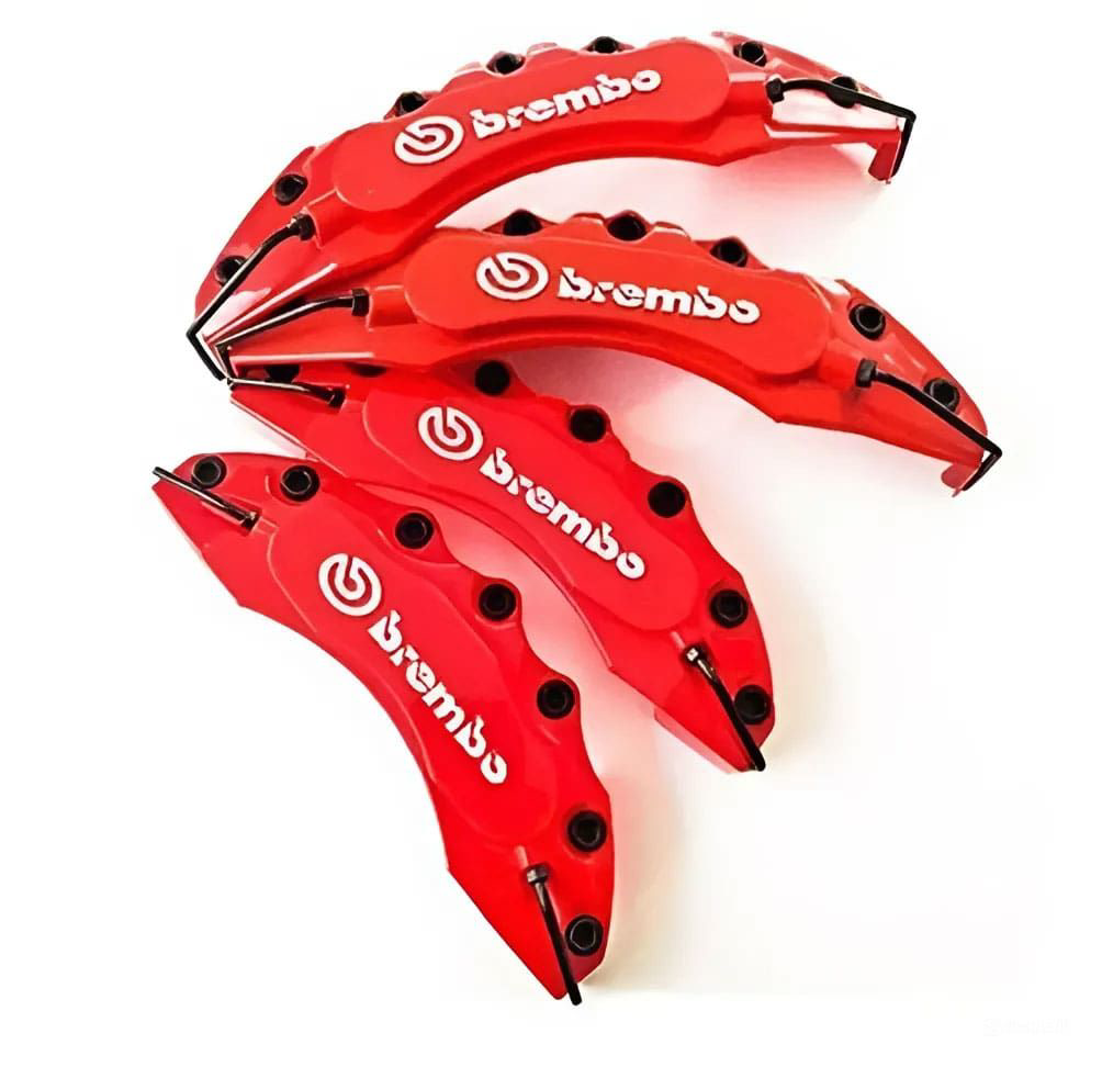 Nissan Gt-R Uyumlu Brembo Kırmızı Kaliper Kapağı 4 Parça Ön Arka 