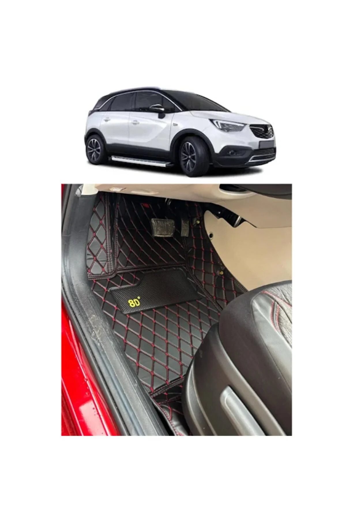 Nissan Juke 2010-2019 N-Design Siyah 3D Havuzlu Paspas