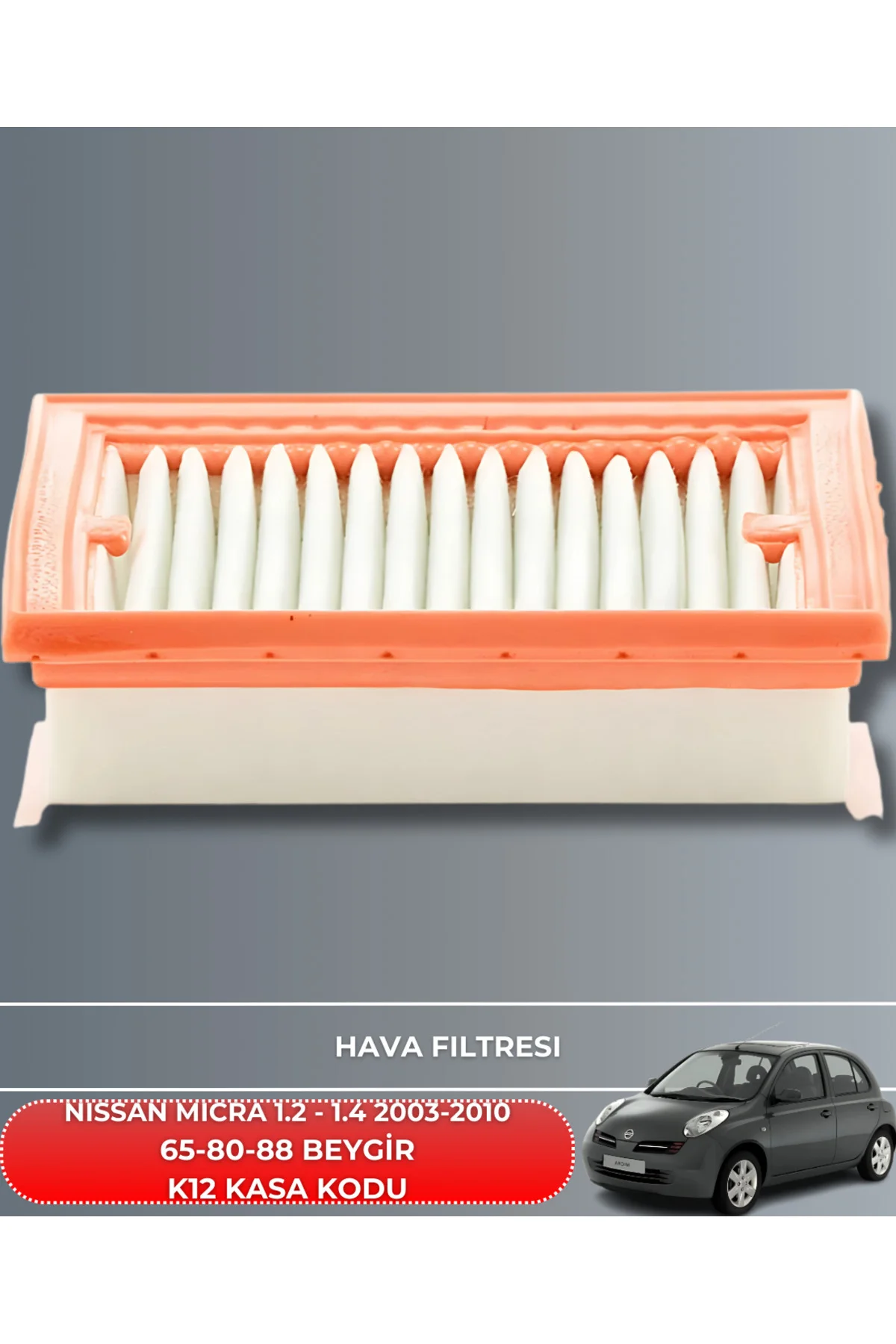 NISSAN MICRA 1.2 - 1.4 2003-2010 HAVA YAĞ POLEN FİLTRE BAKIM SETİ