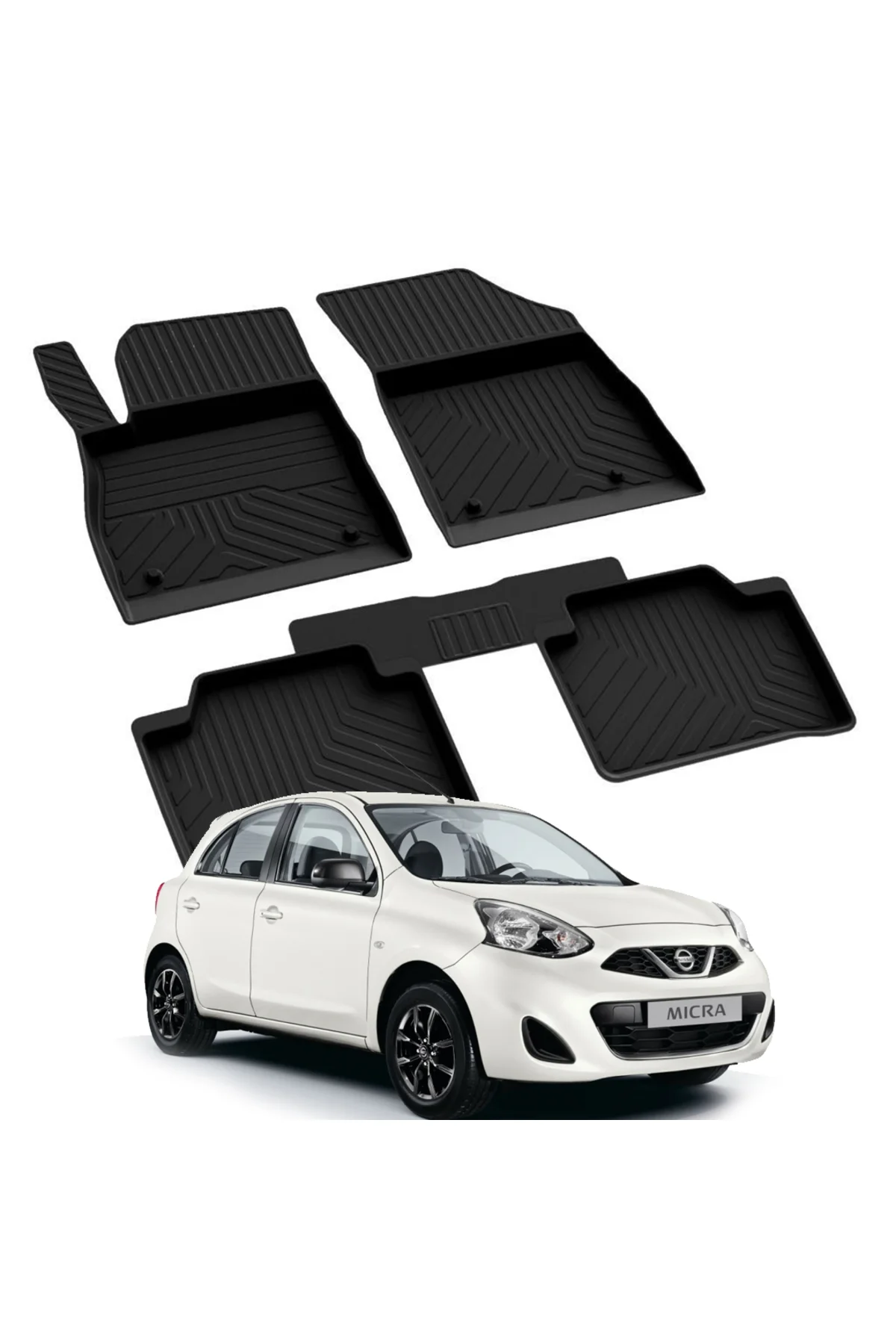NISSAN MICRA 2016-2024 Model Yılları İçin Uyumlu Yeo 4D Havuzlu Paspas Takımı Fiyatı, Yorumları ve Özellikleri