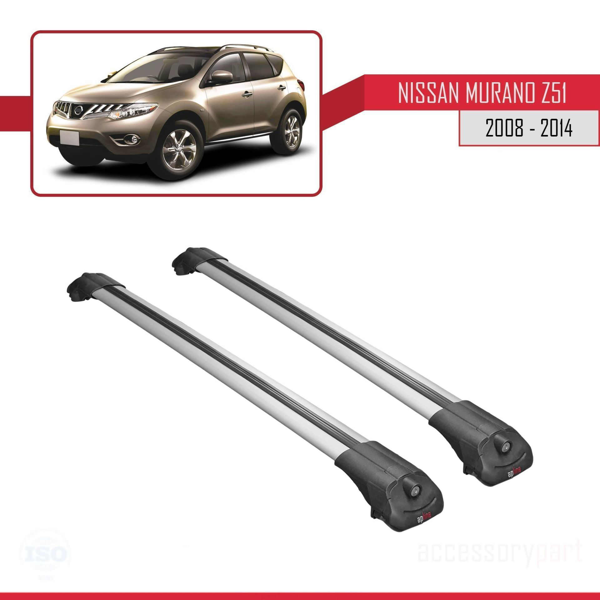 Nissan Murano (Z51) 2008-2014 Arası ile uyumlu ACE-1 Ara Atkı Tav