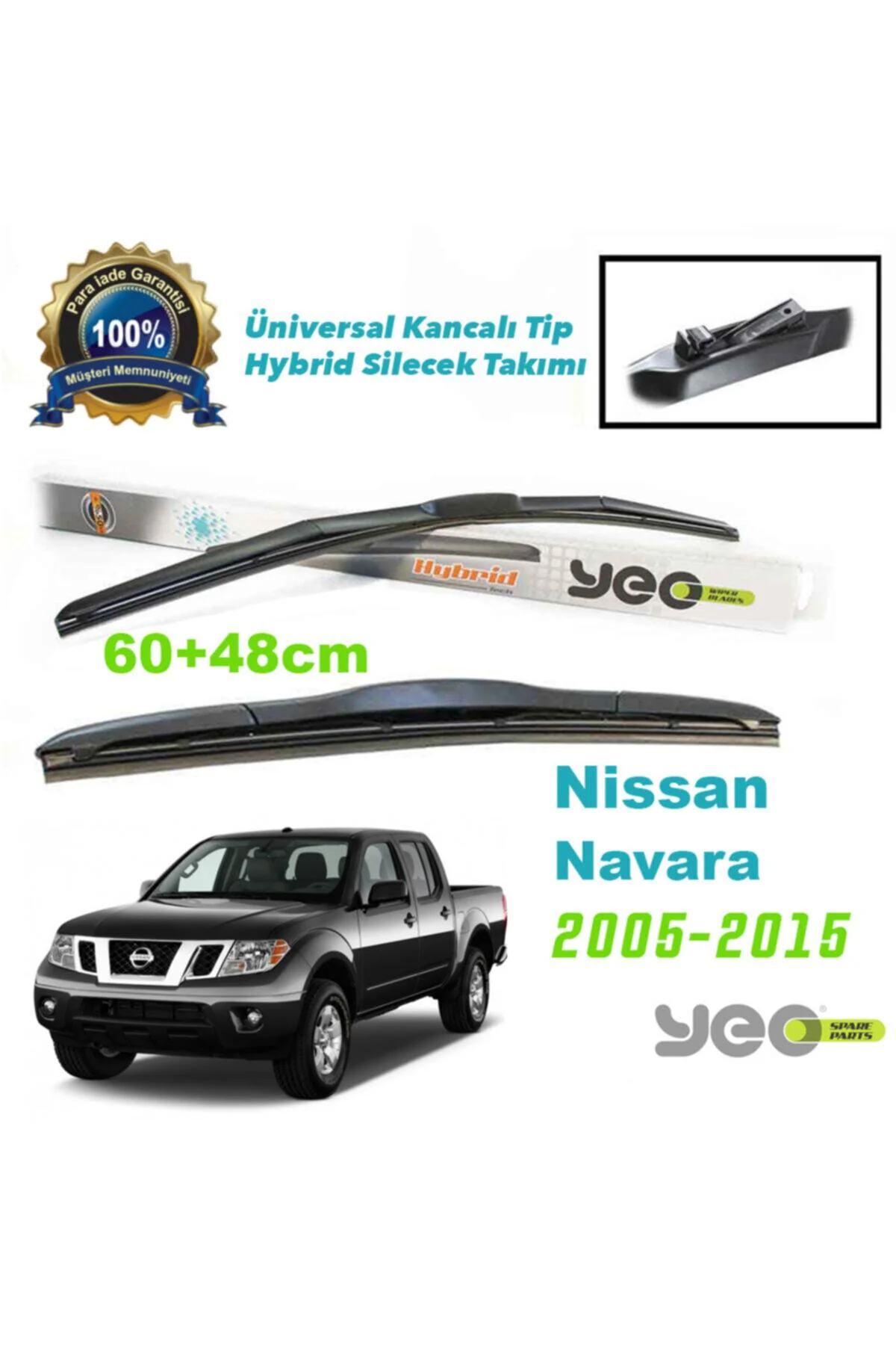 Nissan Navara Hybrid Silecek Takımı 2005-2015