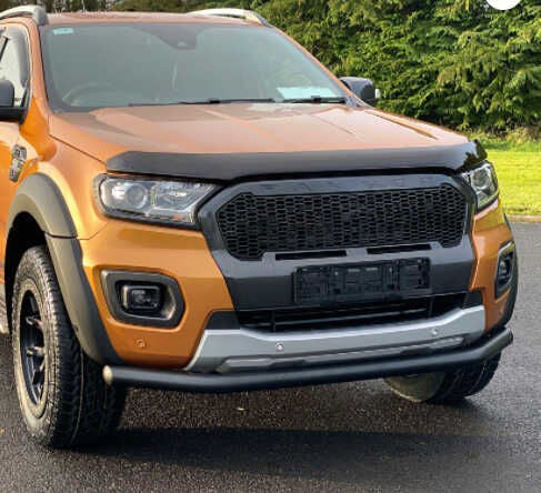 Nissan Navara Uyumlu Ön Tampon Koruma Demiri Siyah Tekli Bıyık 20 Nissan Navara Uyumlu Ön Tampon Koruma Demiri Siyah Tekli Bıyık 20