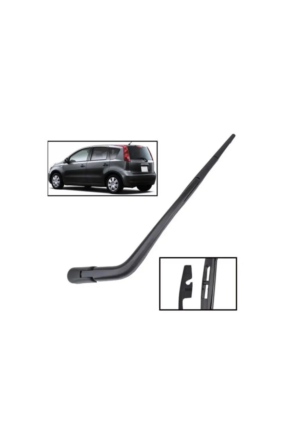 NİSSAN NOTE ARKA SİLECEK KOLU VE SÜPÜRGESİ 2006--2012