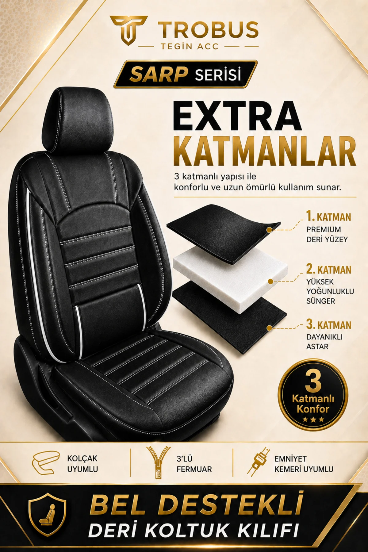 Nissan Note Hatchback 2006-2012  Aracınıza Uyumlu Siyah Beyaz Sar